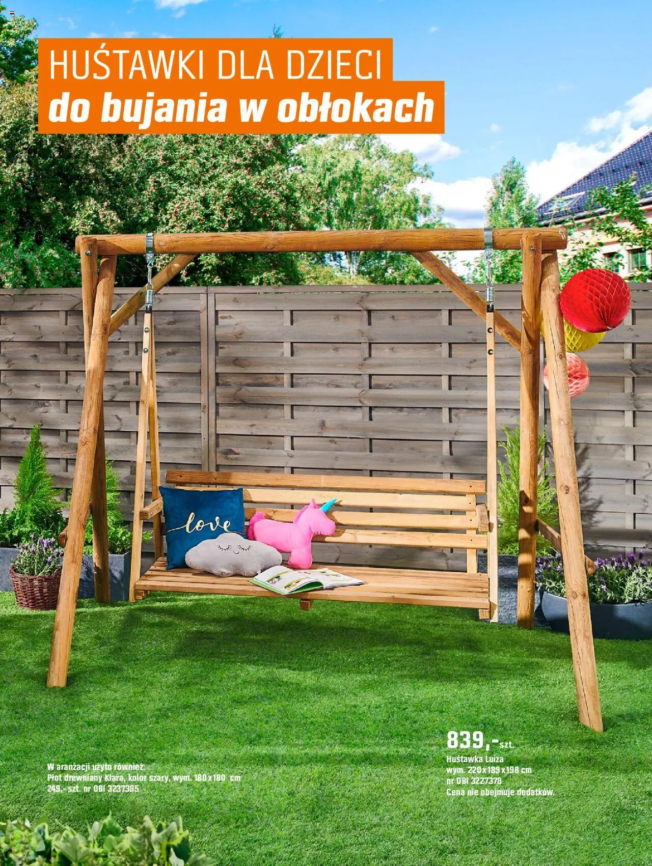 OBI Katalog Ogród Taras Balkon gazetka ważna od 30.03.2022 do 31.08.2022 strona 120
