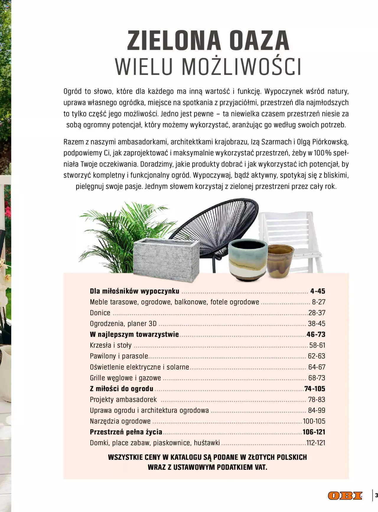 OBI Katalog Ogród Taras Balkon gazetka ważna od 30.03.2022 do 31.08.2022 strona 3