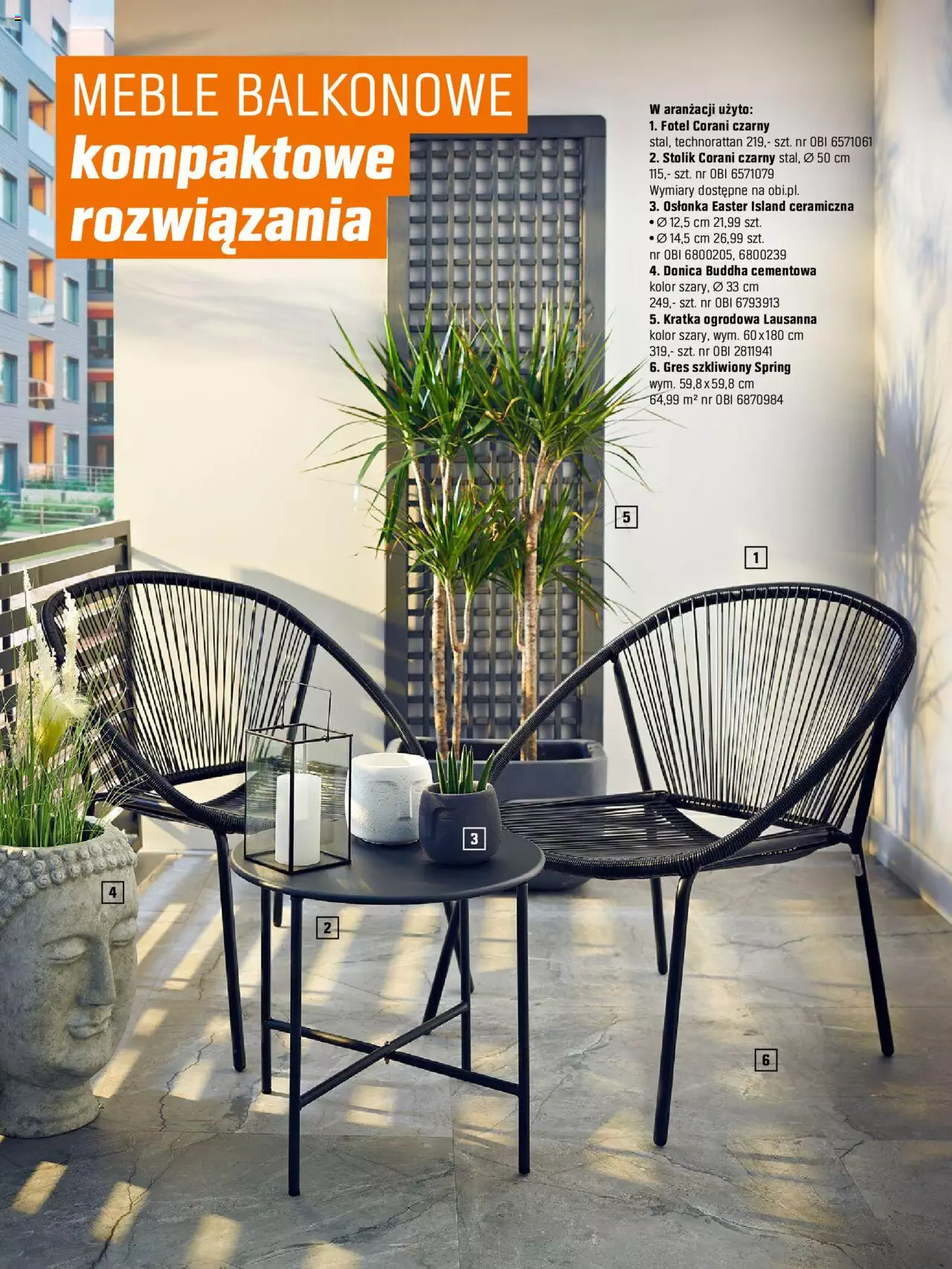 OBI Katalog Ogród Taras Balkon gazetka ważna od 30.03.2022 do 31.08.2022 strona 24