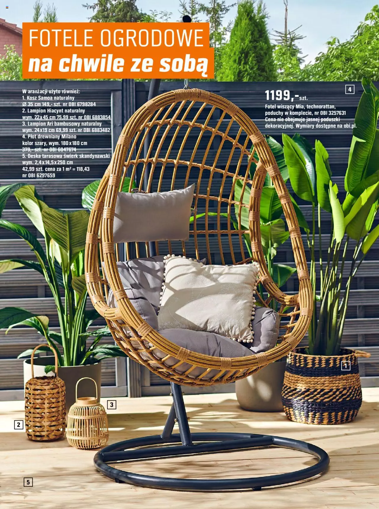 OBI Katalog Ogród Taras Balkon gazetka ważna od 30.03.2022 do 31.08.2022 strona 26