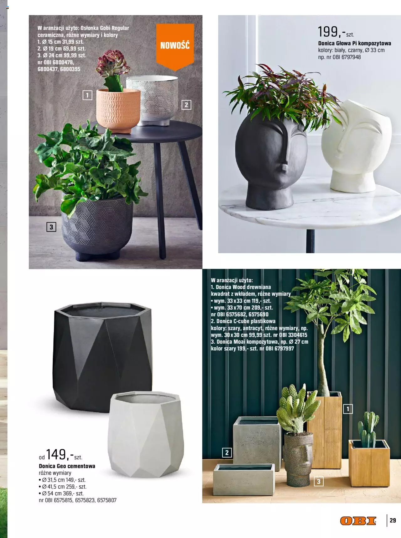OBI Katalog Ogród Taras Balkon gazetka ważna od 30.03.2022 do 31.08.2022 strona 29
