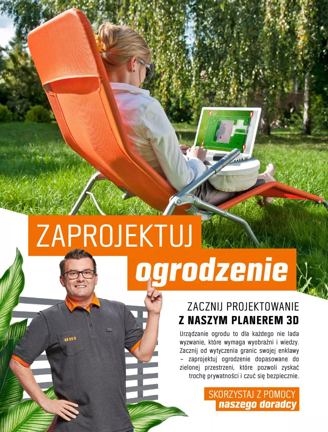 OBI Katalog Ogród Taras Balkon gazetka ważna od 30.03.2022 do 31.08.2022 strona 44