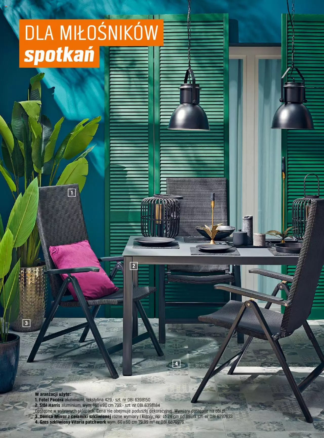 OBI Katalog Ogród Taras Balkon gazetka ważna od 30.03.2022 do 31.08.2022 strona 50