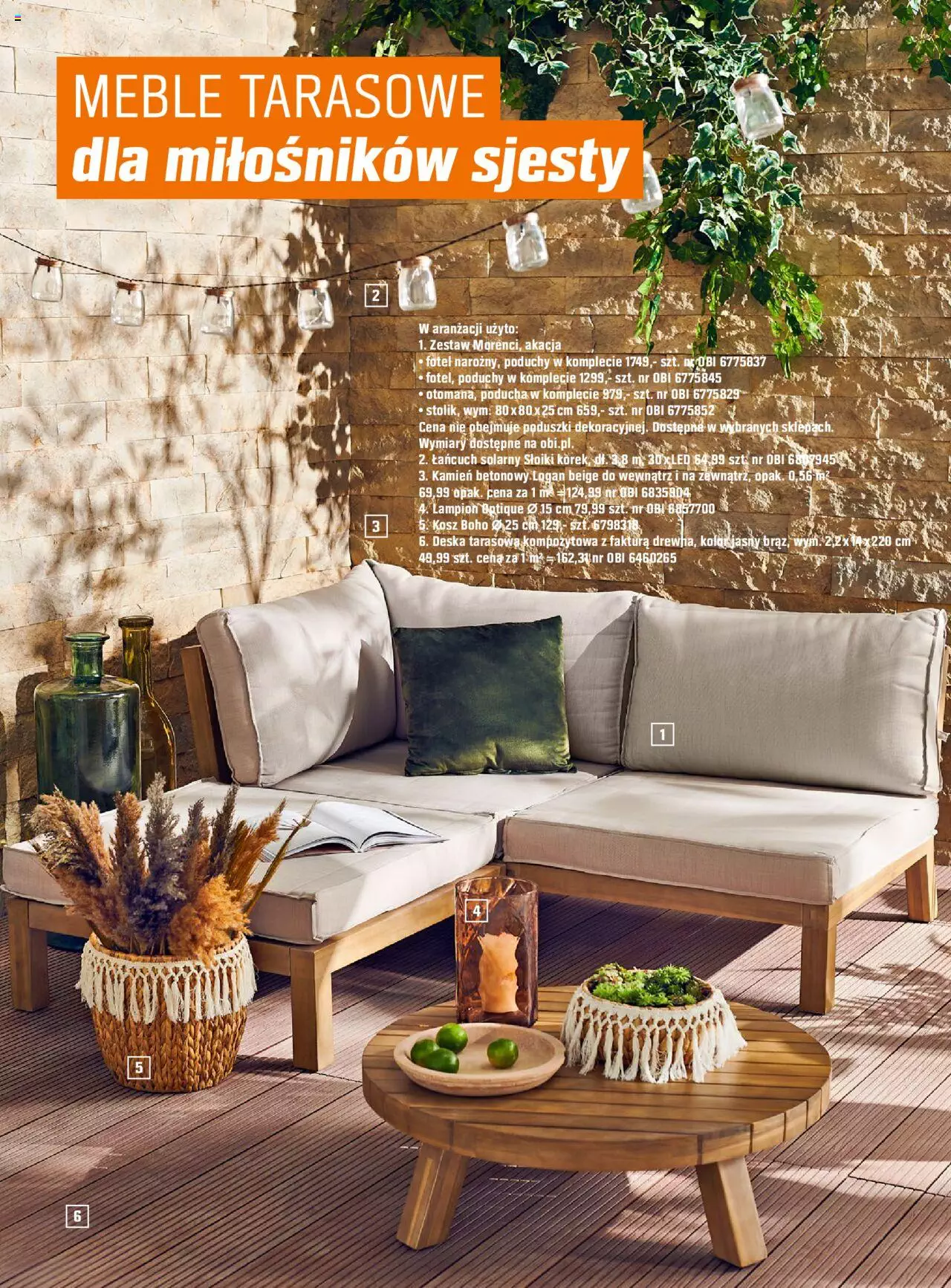 OBI Katalog Ogród Taras Balkon gazetka ważna od 30.03.2022 do 31.08.2022 strona 8