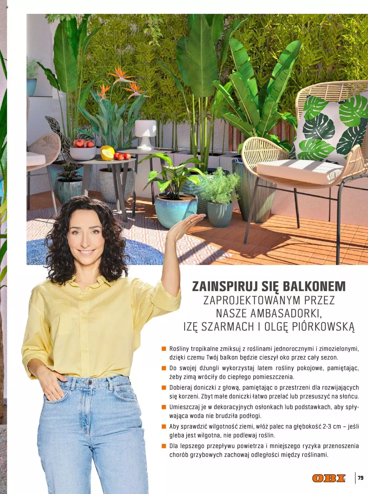 OBI Katalog Ogród Taras Balkon gazetka ważna od 30.03.2022 do 31.08.2022 strona 79