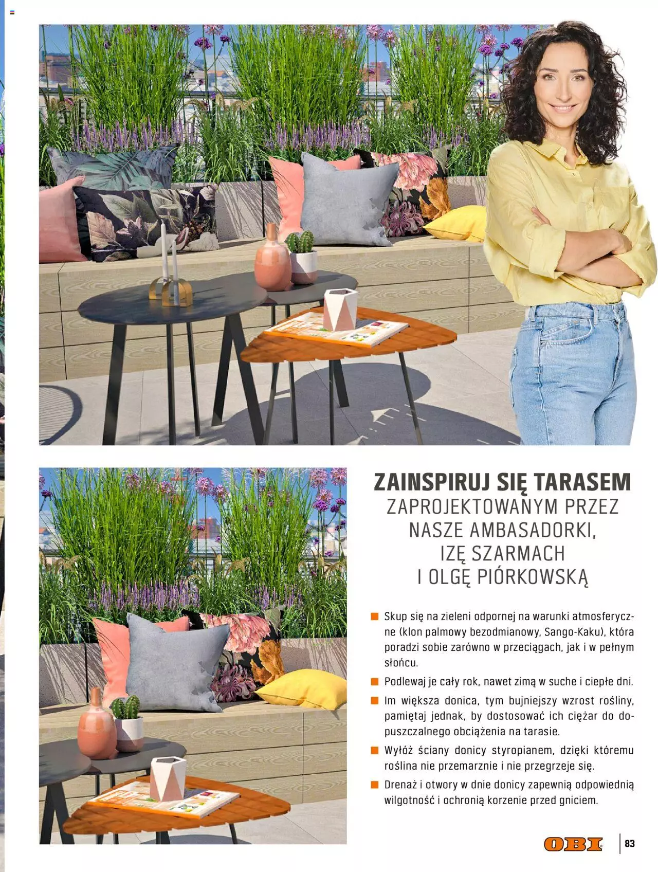 OBI Katalog Ogród Taras Balkon gazetka ważna od 30.03.2022 do 31.08.2022 strona 83