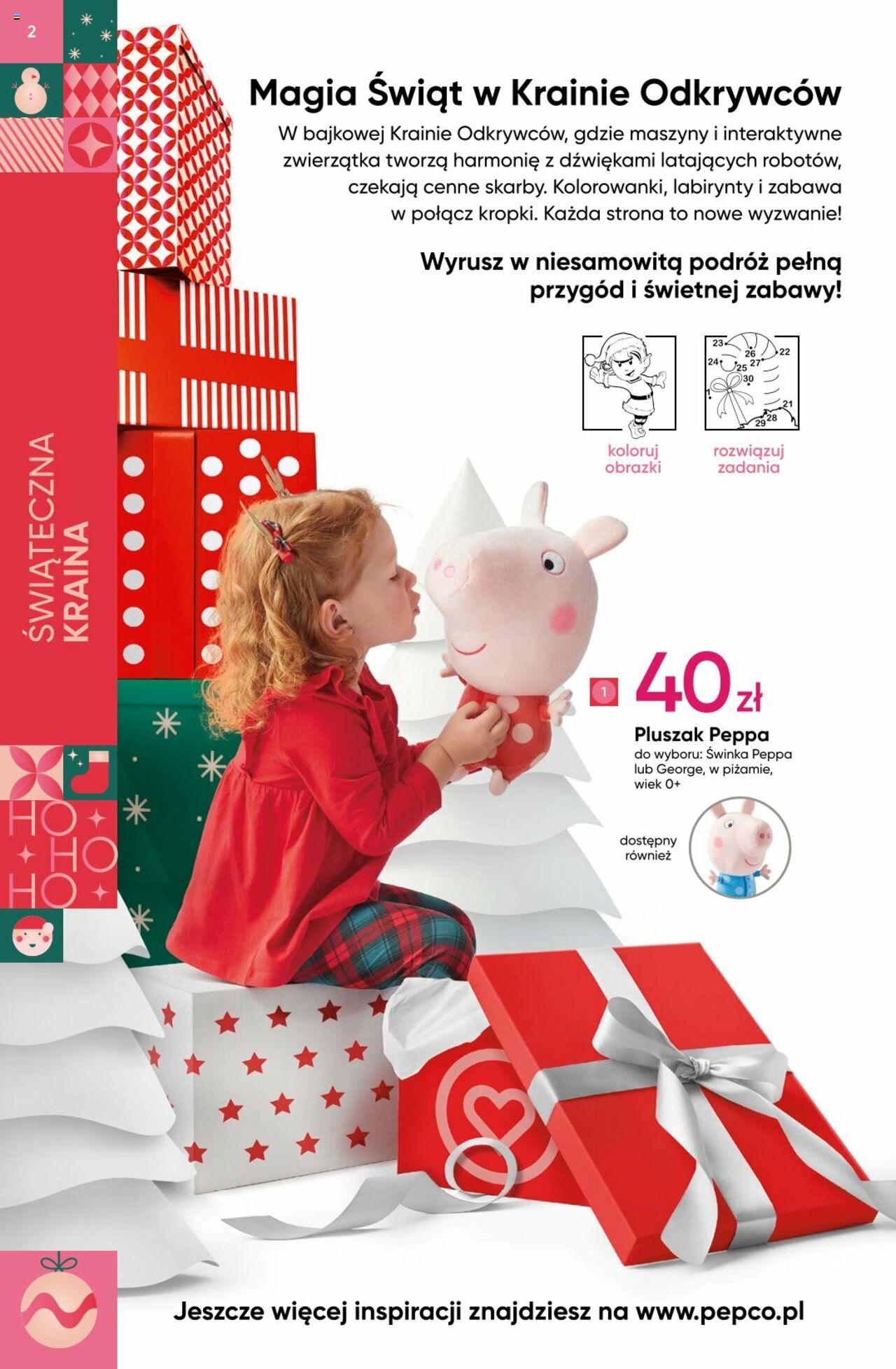 Pepco Boże Narodzenie gazetka ważna od 02.11.2023 do 24.12.2023 strona 2