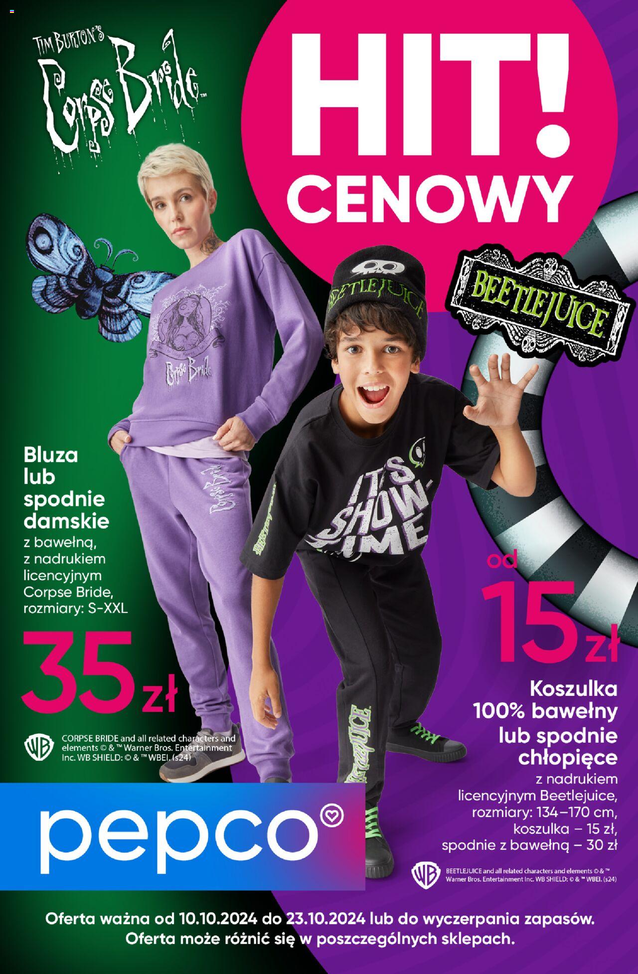 PEPCO gazetka ważna od  10.10.2024 do 23.10.2024 strona 1