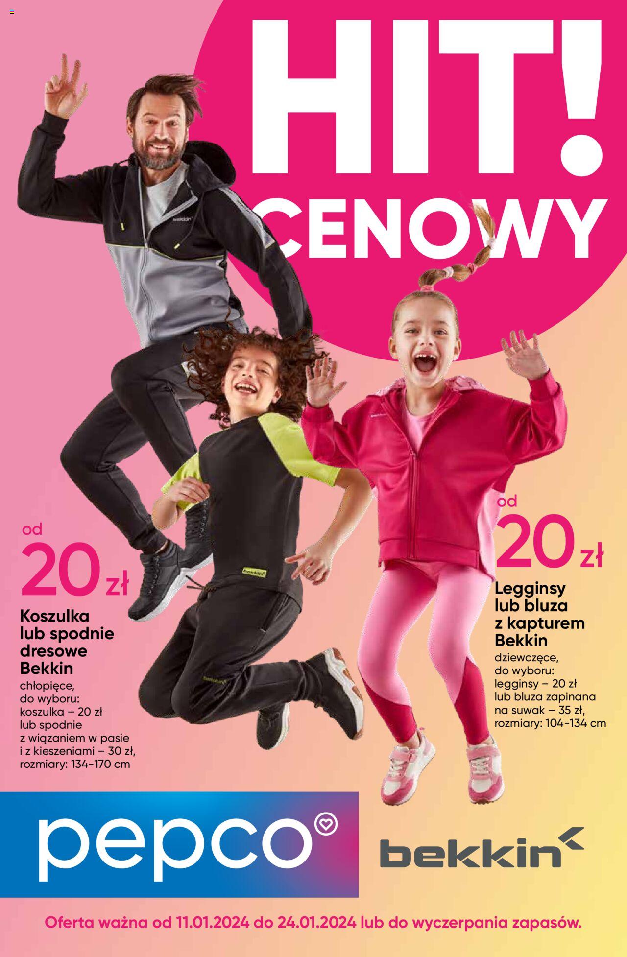 PEPCO gazetka ważna  od 11.01.2024 do 24.01.2024 strona 1