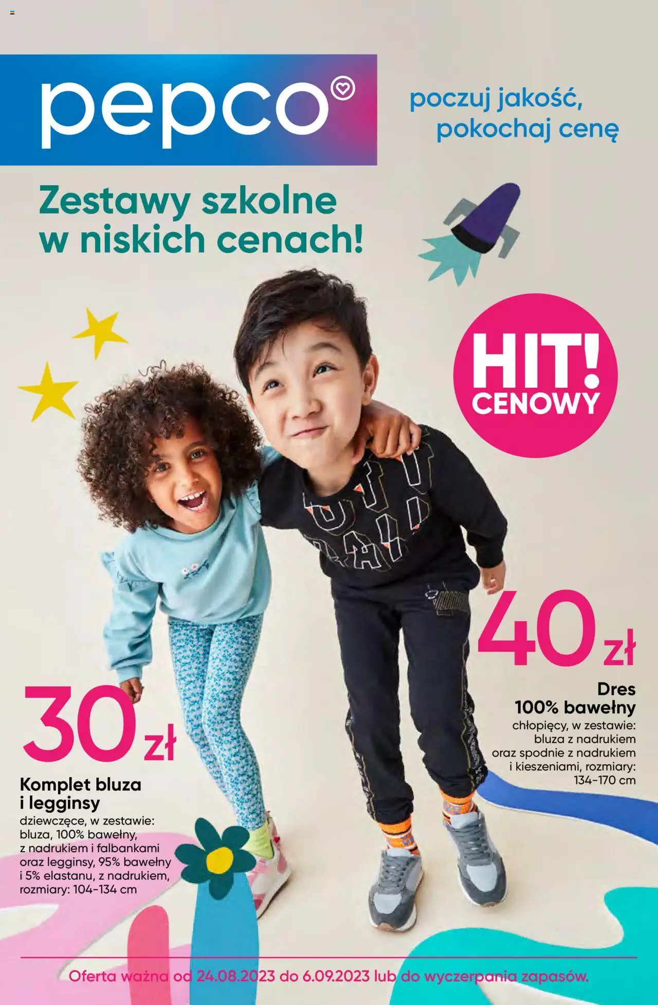 PEPCO gazetka ważna od 24.08.2023 do 06.09.2023 strona 1