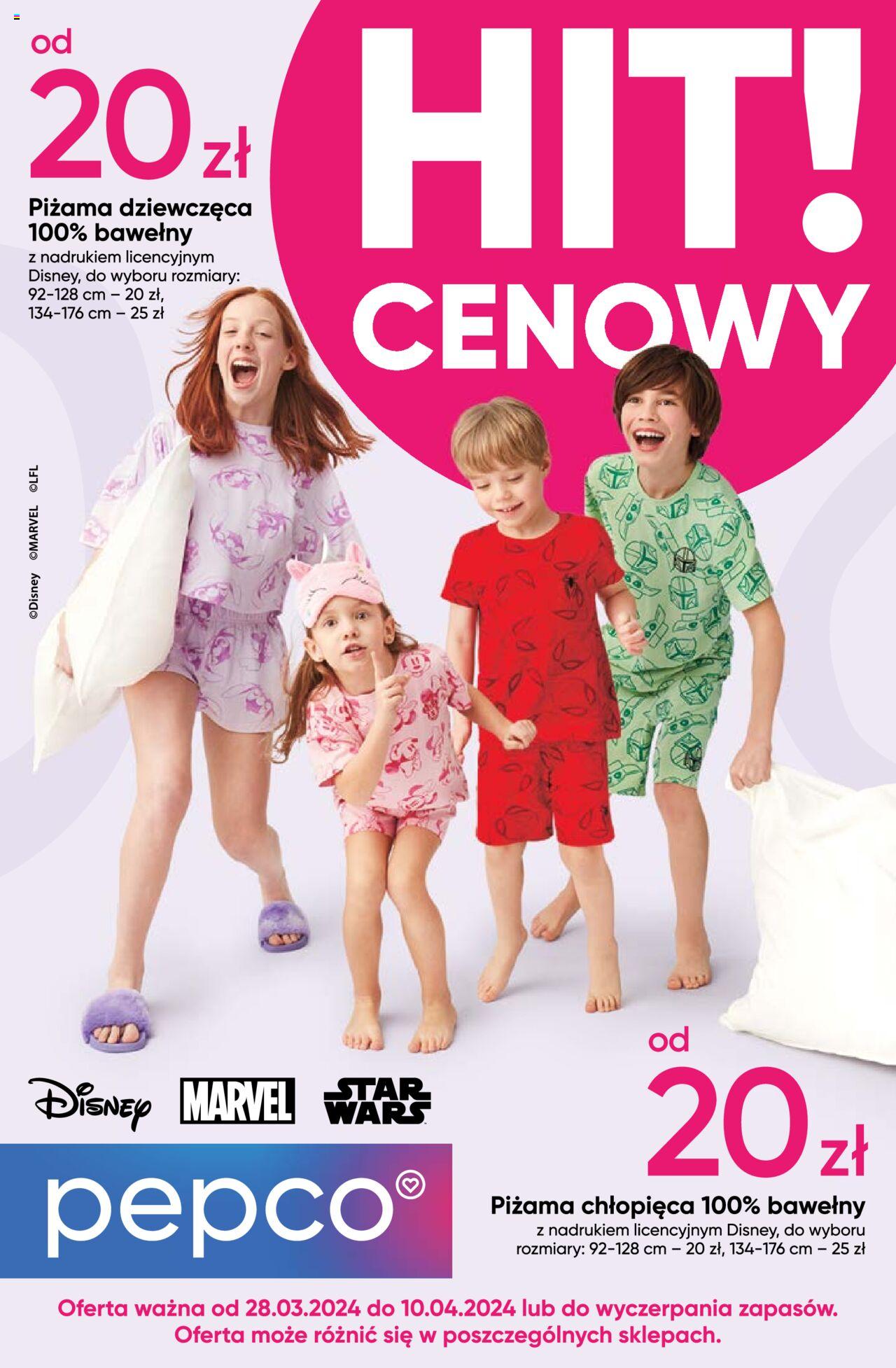 PEPCO gazetka ważna od 28.03.2024 do 10.04.2024 strona 1