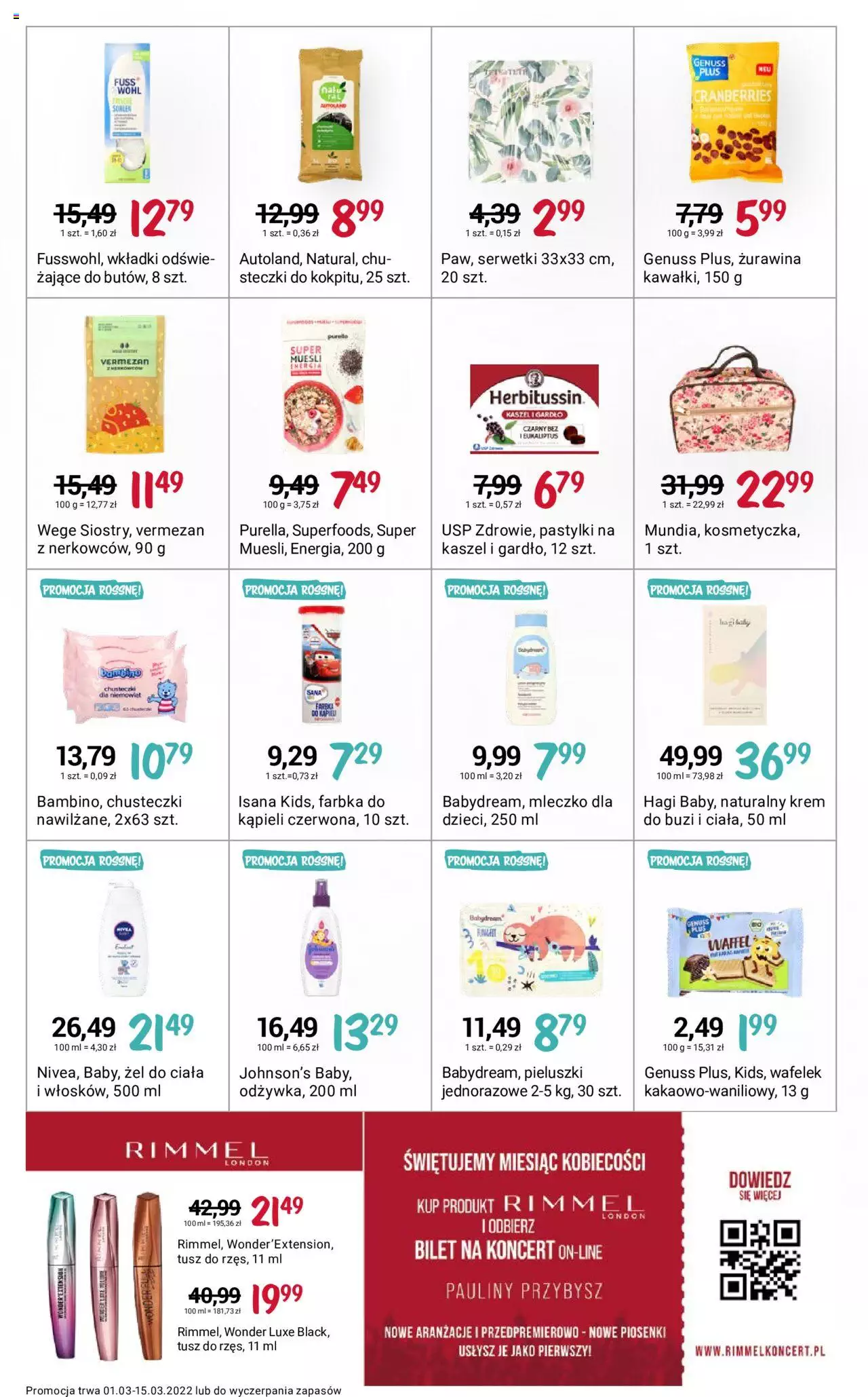 Rossmann gazetka ważna od  01.03.2022 do 15.03.2022 strona 14