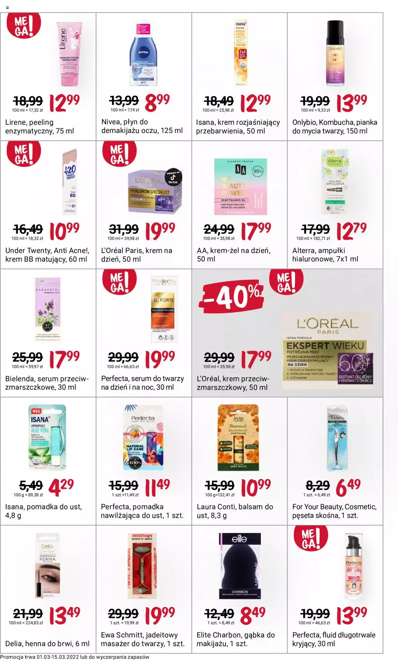 Rossmann gazetka ważna od  01.03.2022 do 15.03.2022 strona 10