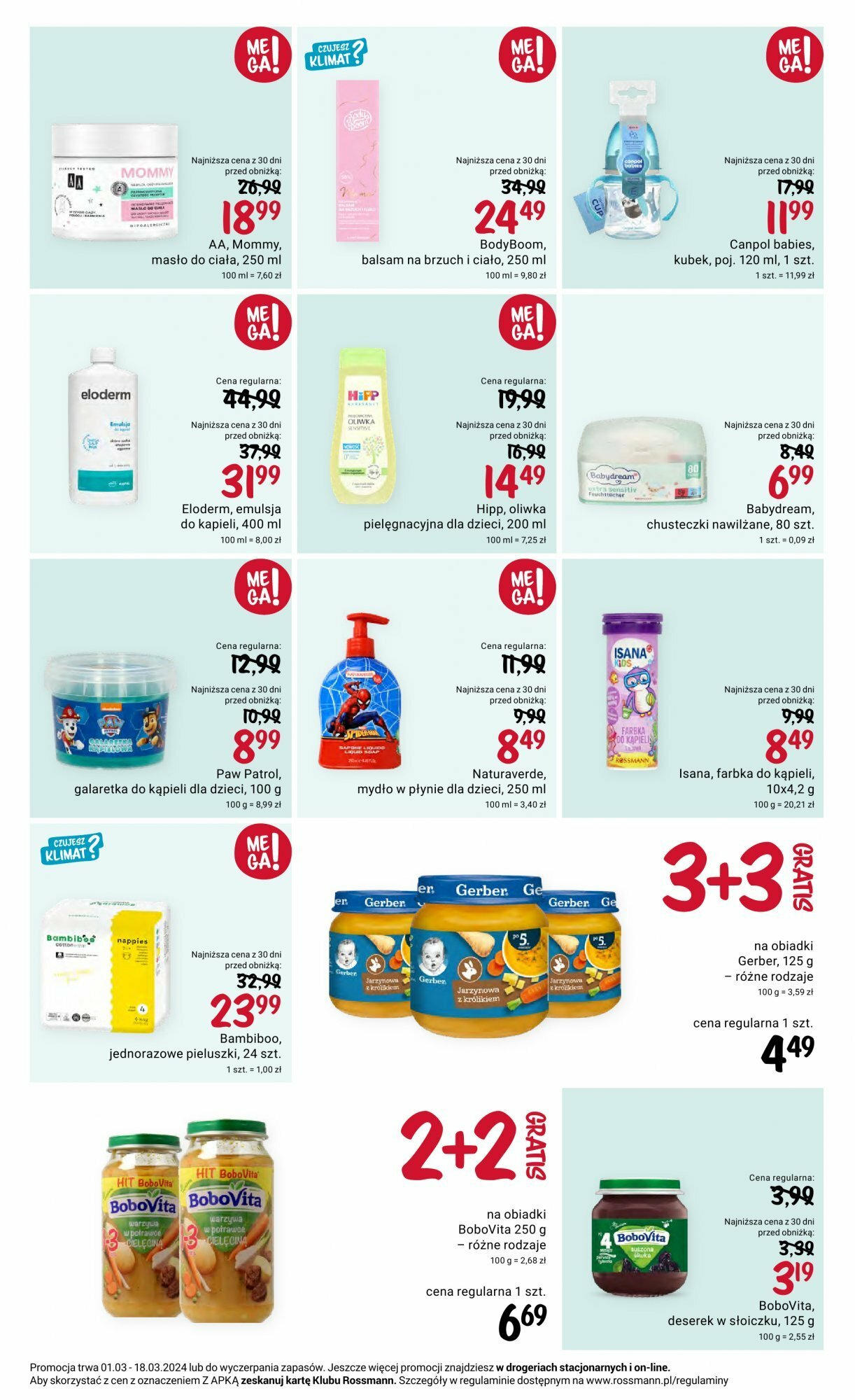 Rossmann gazetka ważna od 01.03.2024 do 18.03.2024 strona 3
