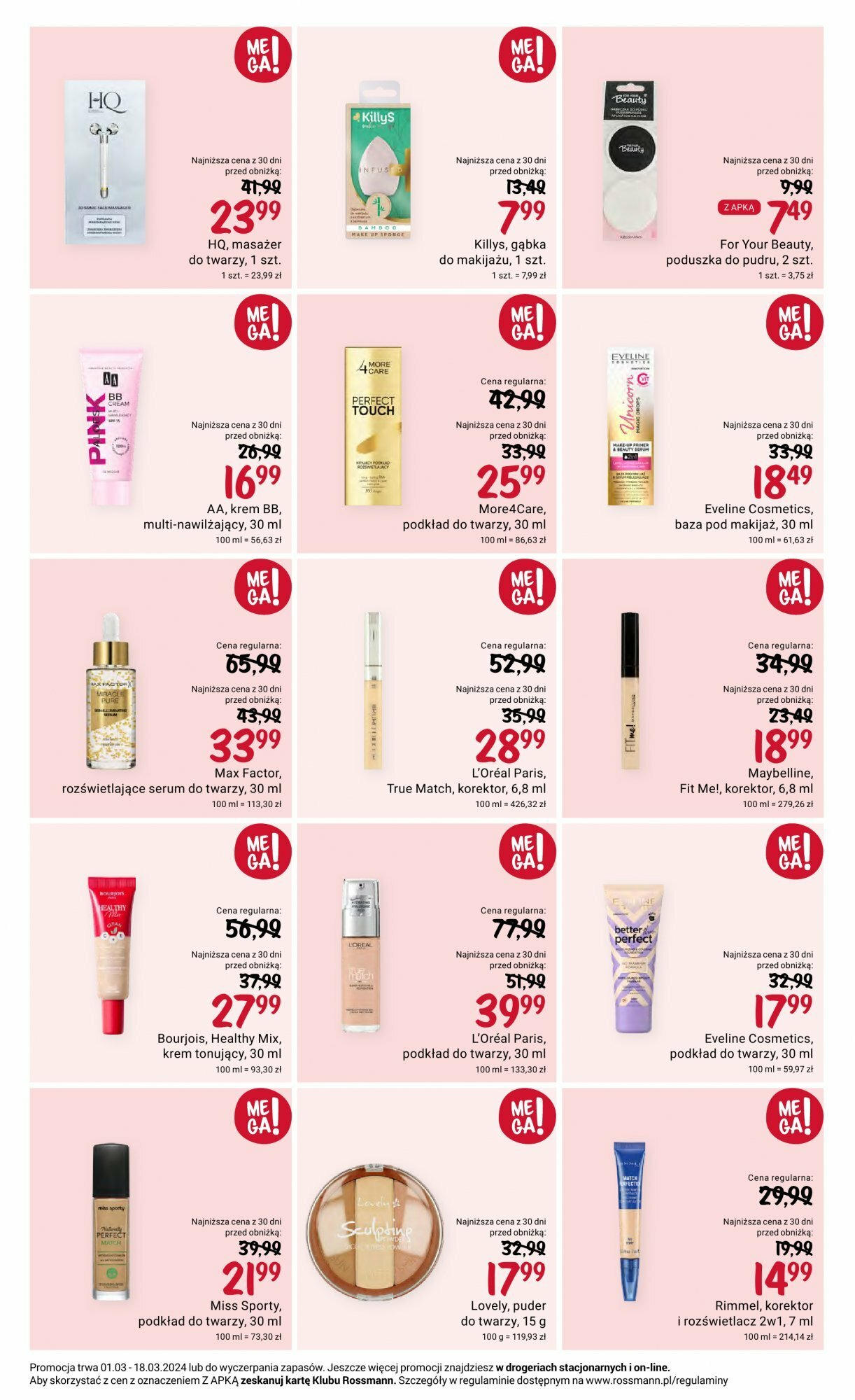 Rossmann gazetka ważna od 01.03.2024 do 18.03.2024 strona 4