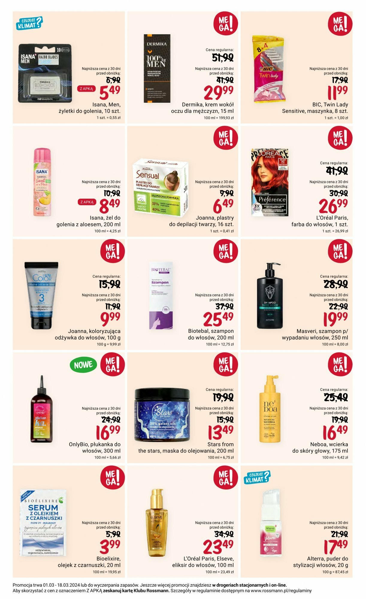 Rossmann gazetka ważna od 01.03.2024 do 18.03.2024 strona 10