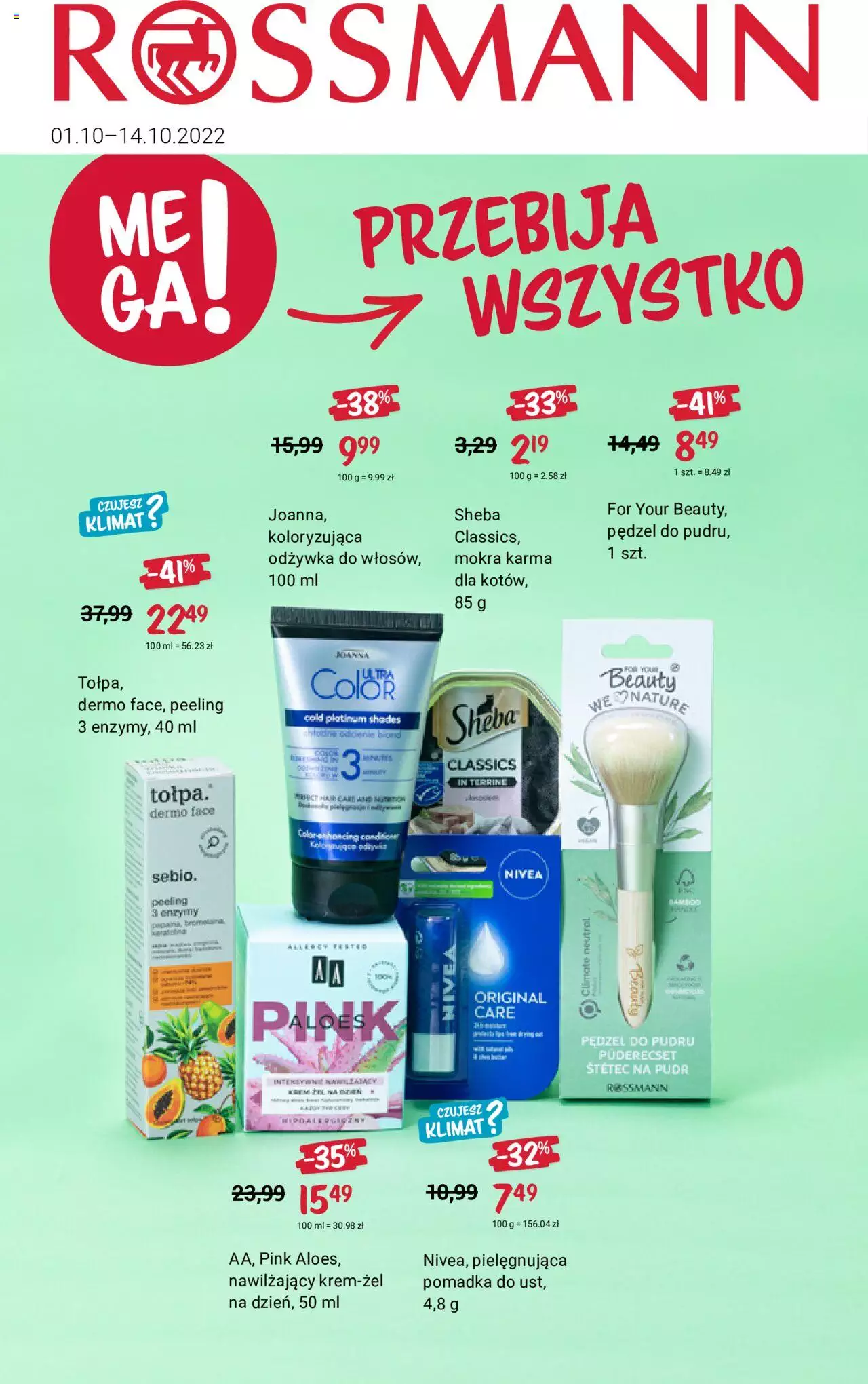 Rossmann gazetka ważna od 01.10.2023 do 14.10.2023 strona 1