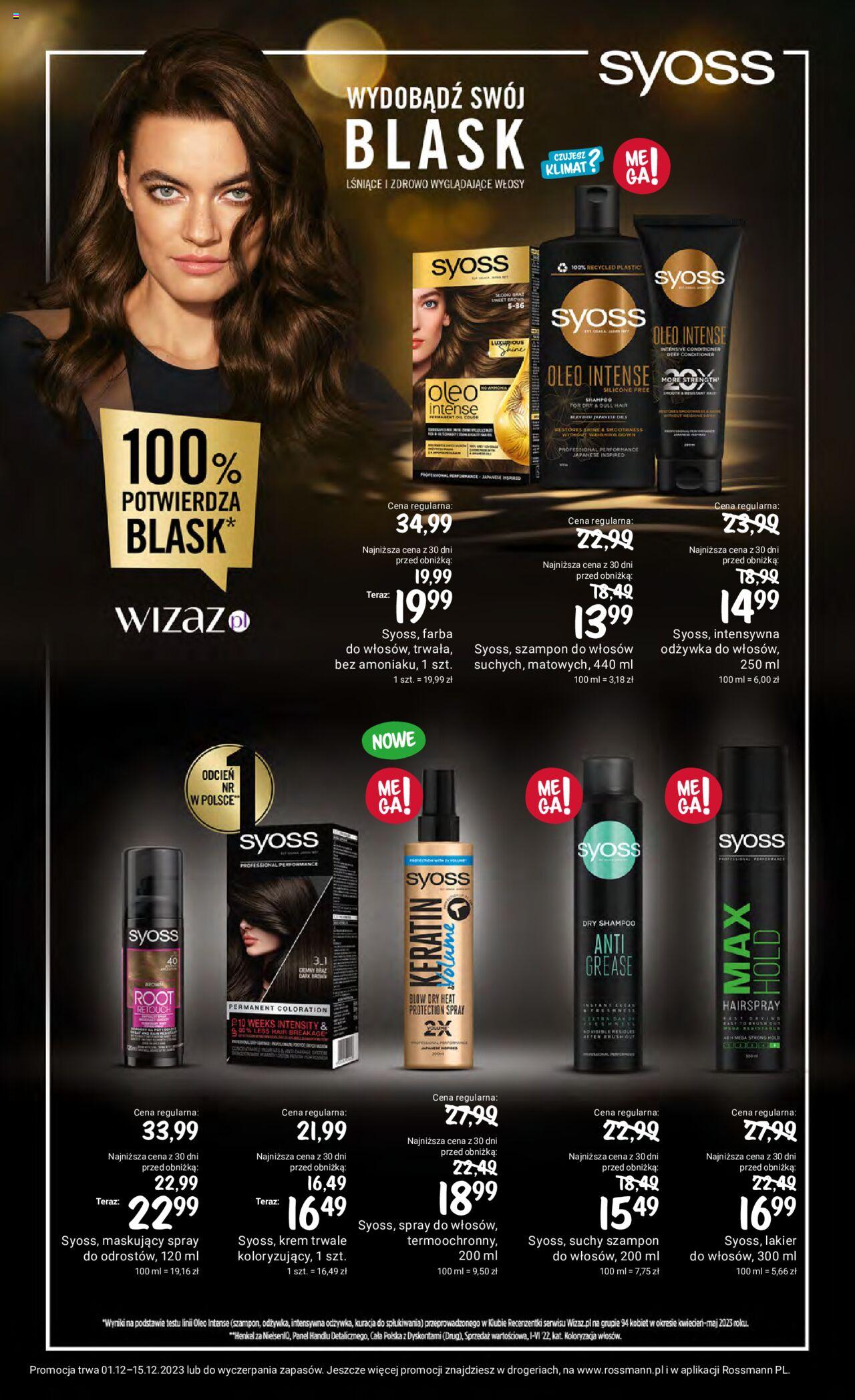 Rossmann gazetka ważna od 01.12.2023 do 15.12.2023 strona 12
