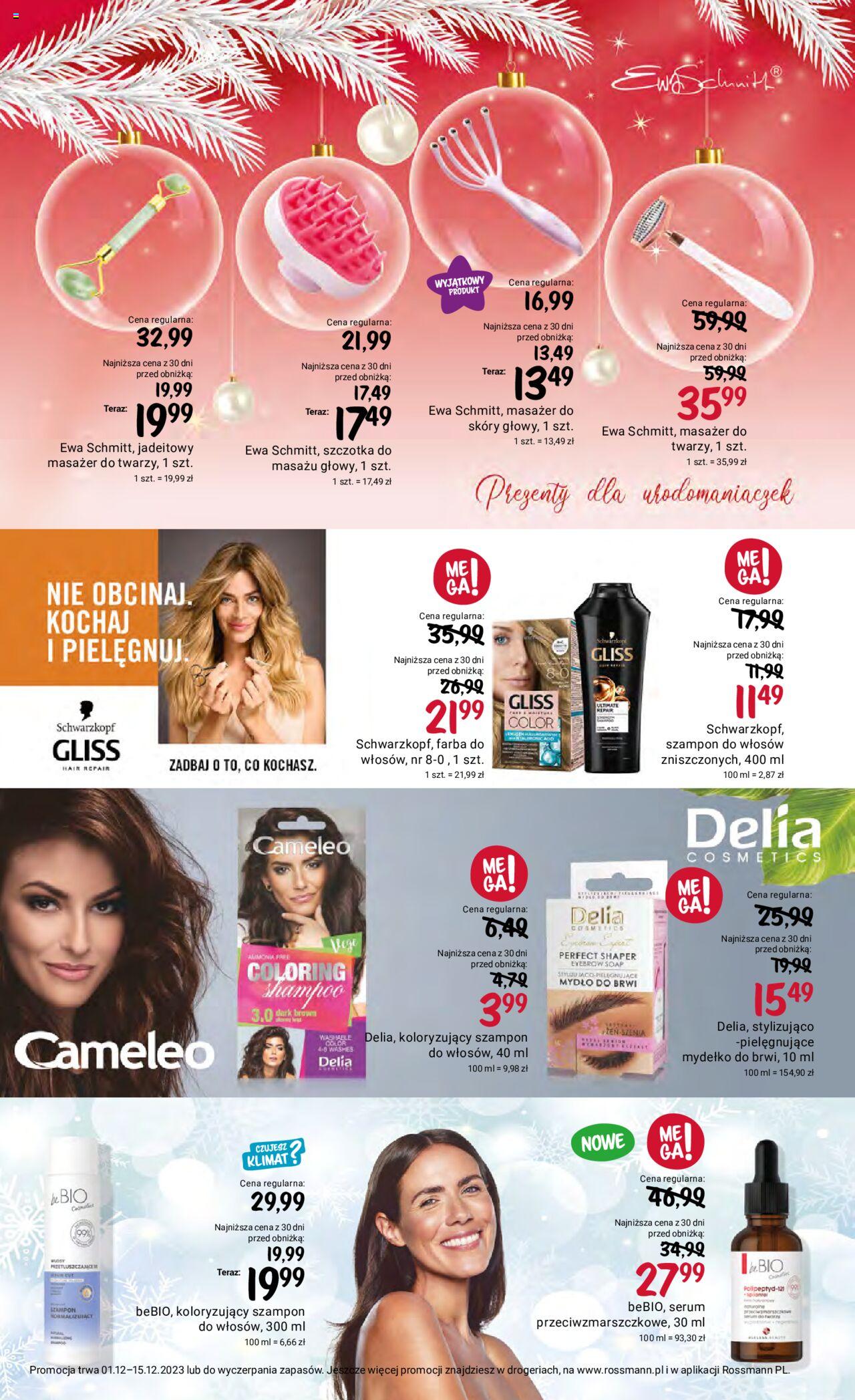 Rossmann gazetka ważna od 01.12.2023 do 15.12.2023 strona 14