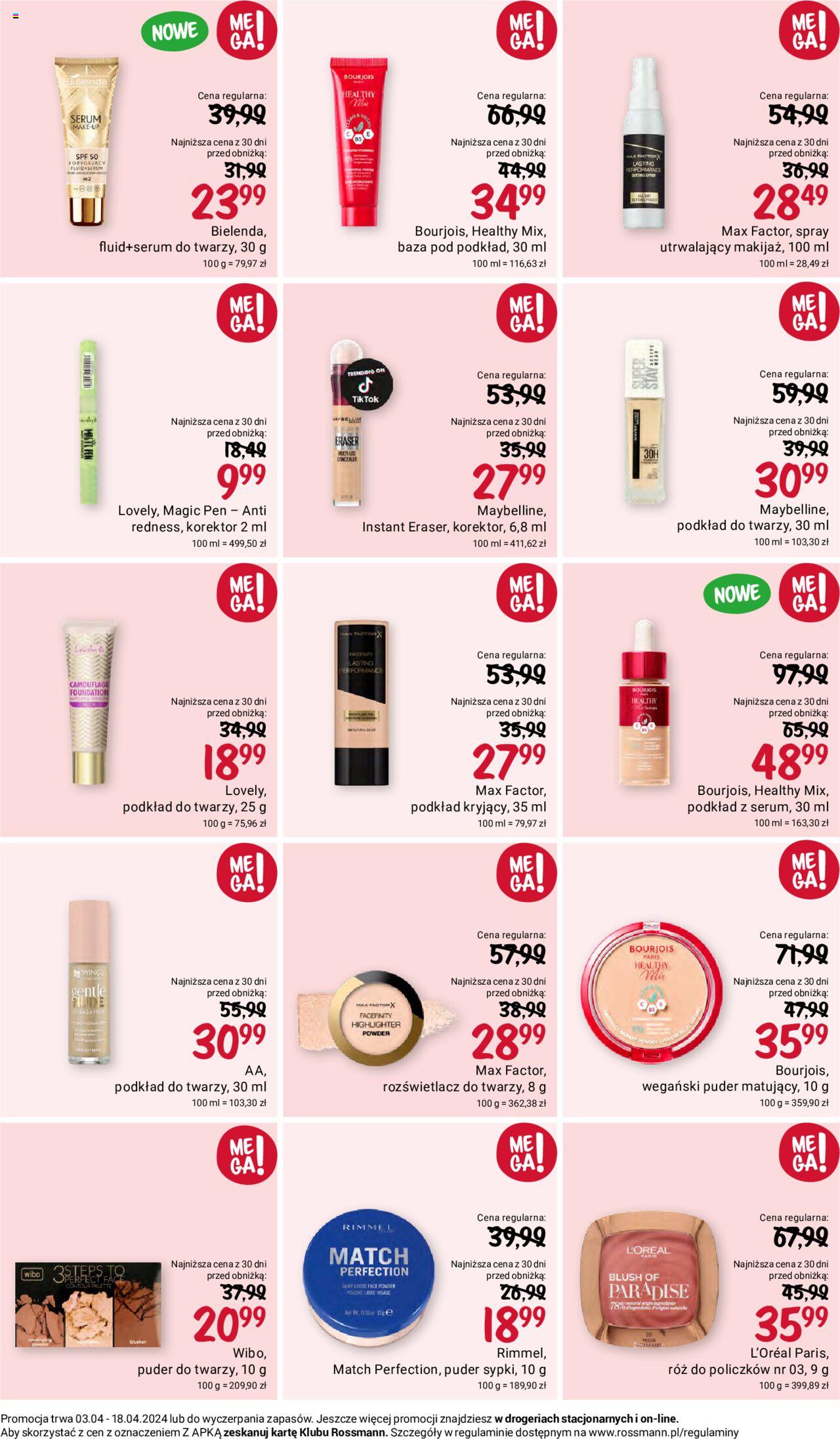 Rossmann gazetka ważna od 03.04.2024 do 18.04.2024 strona 11