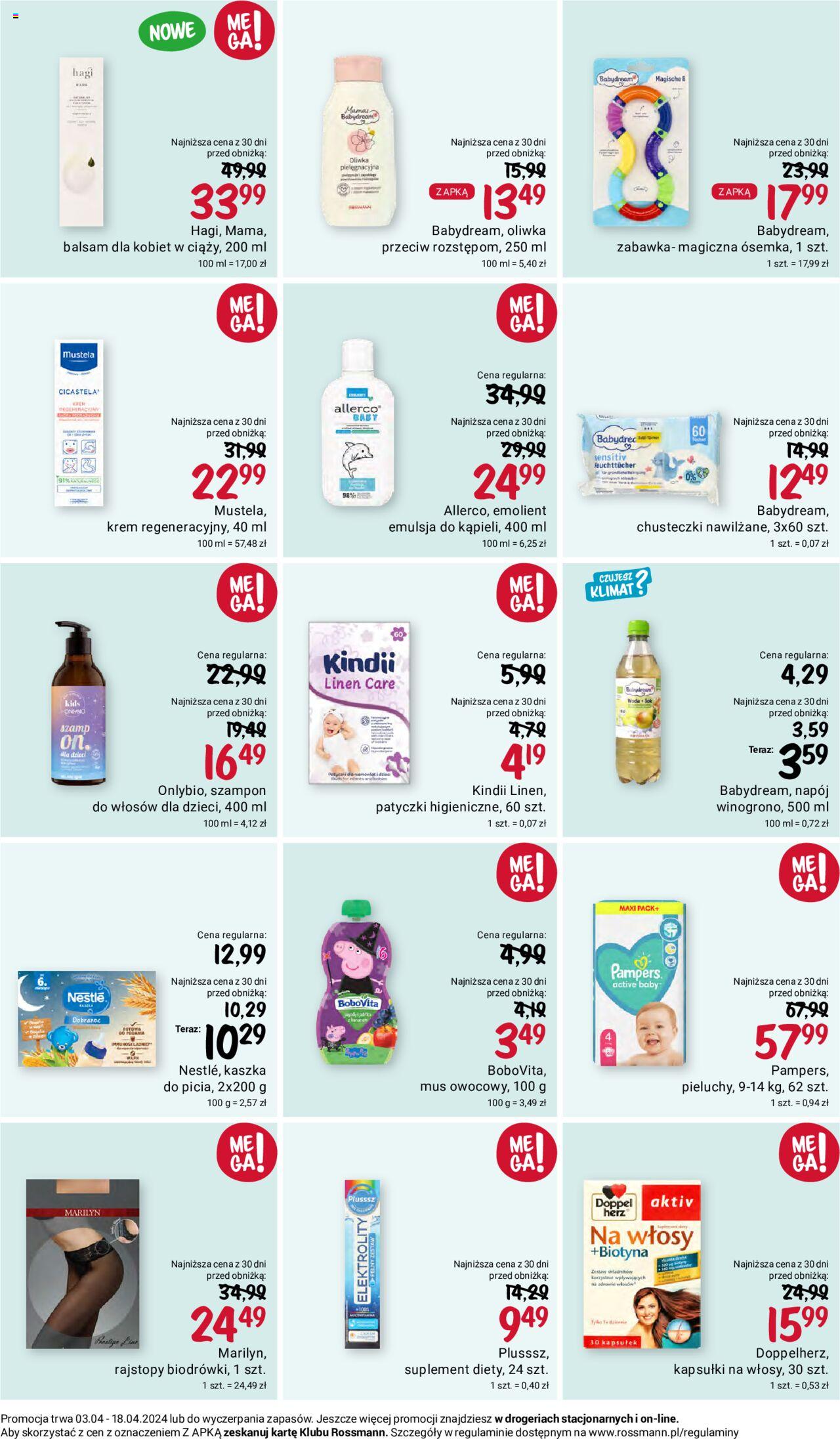 Rossmann gazetka ważna od 03.04.2024 do 18.04.2024 strona 13