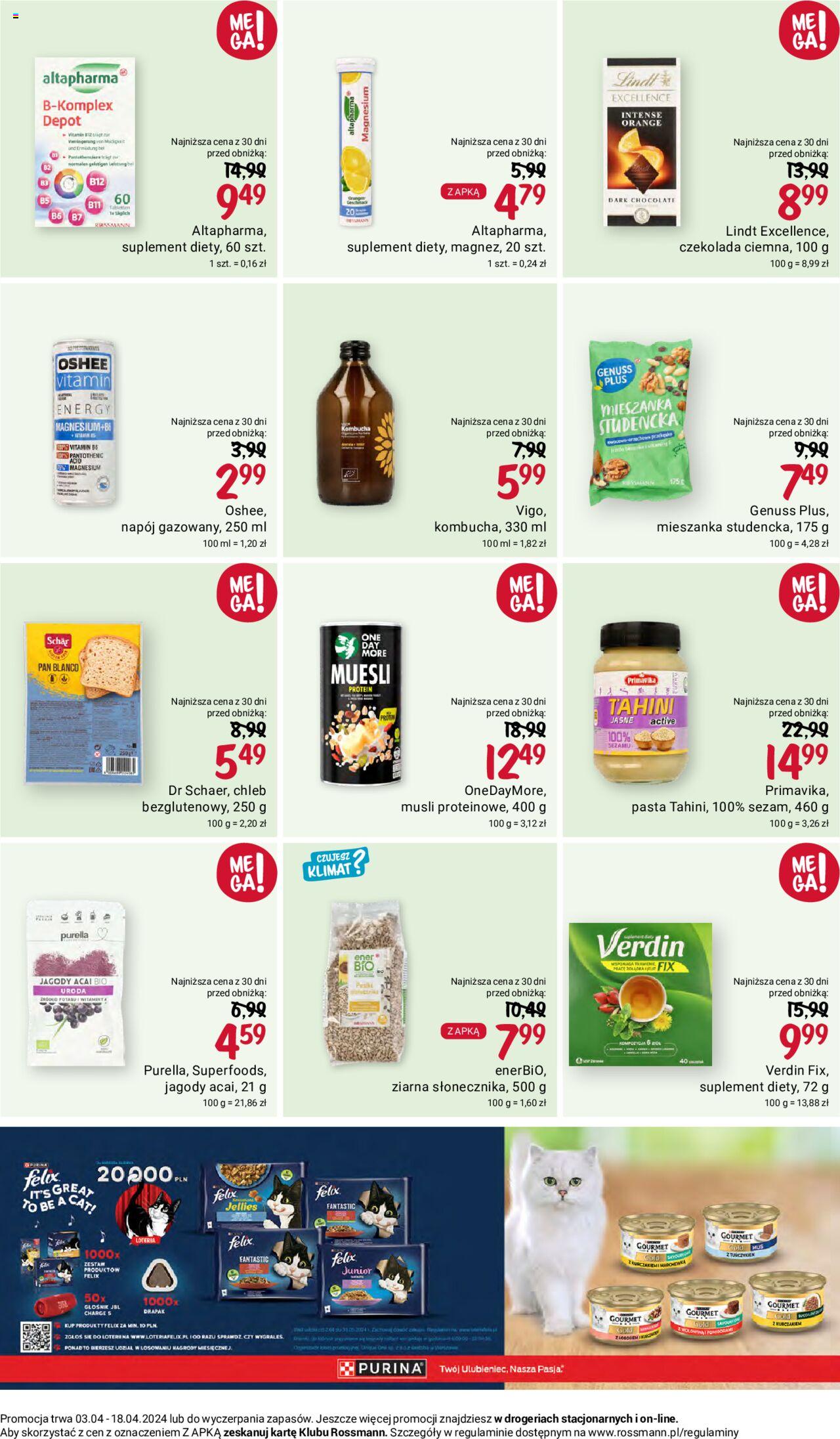 Rossmann gazetka ważna od 03.04.2024 do 18.04.2024 strona 14