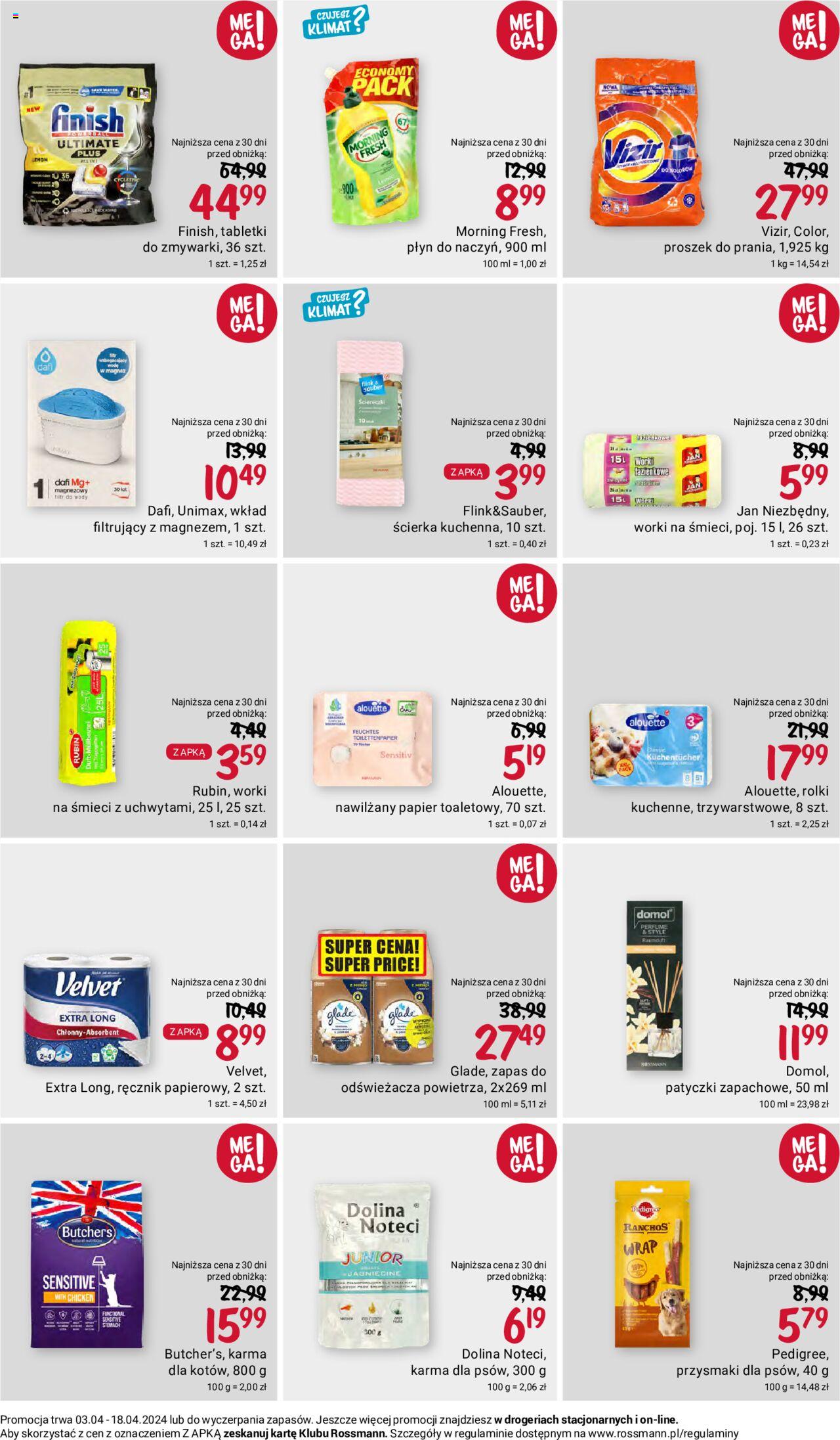 Rossmann gazetka ważna od 03.04.2024 do 18.04.2024 strona 4