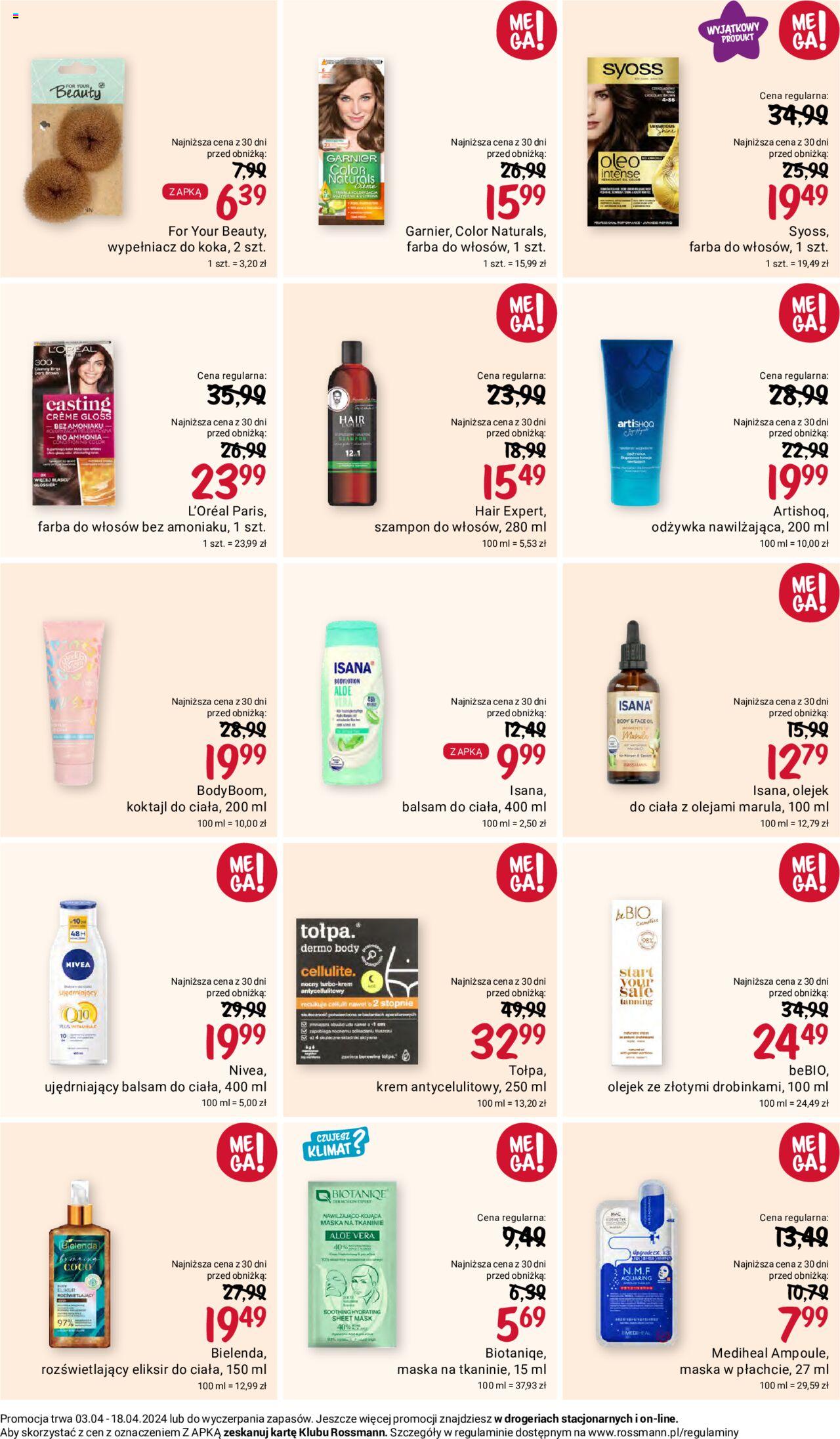 Rossmann gazetka ważna od 03.04.2024 do 18.04.2024 strona 8
