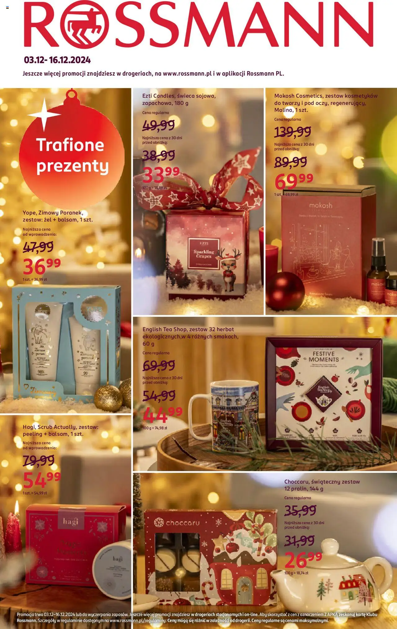 Rossmann gazetka ważna od 03.12.2024 do 16.12.2024 strona 1
