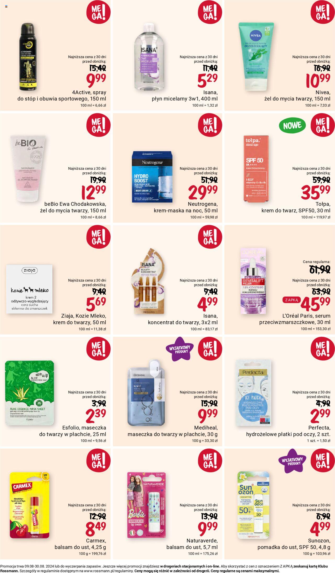 Rossmann gazetka ważna od  09.08.2024 do 30.08.2024 strona 6