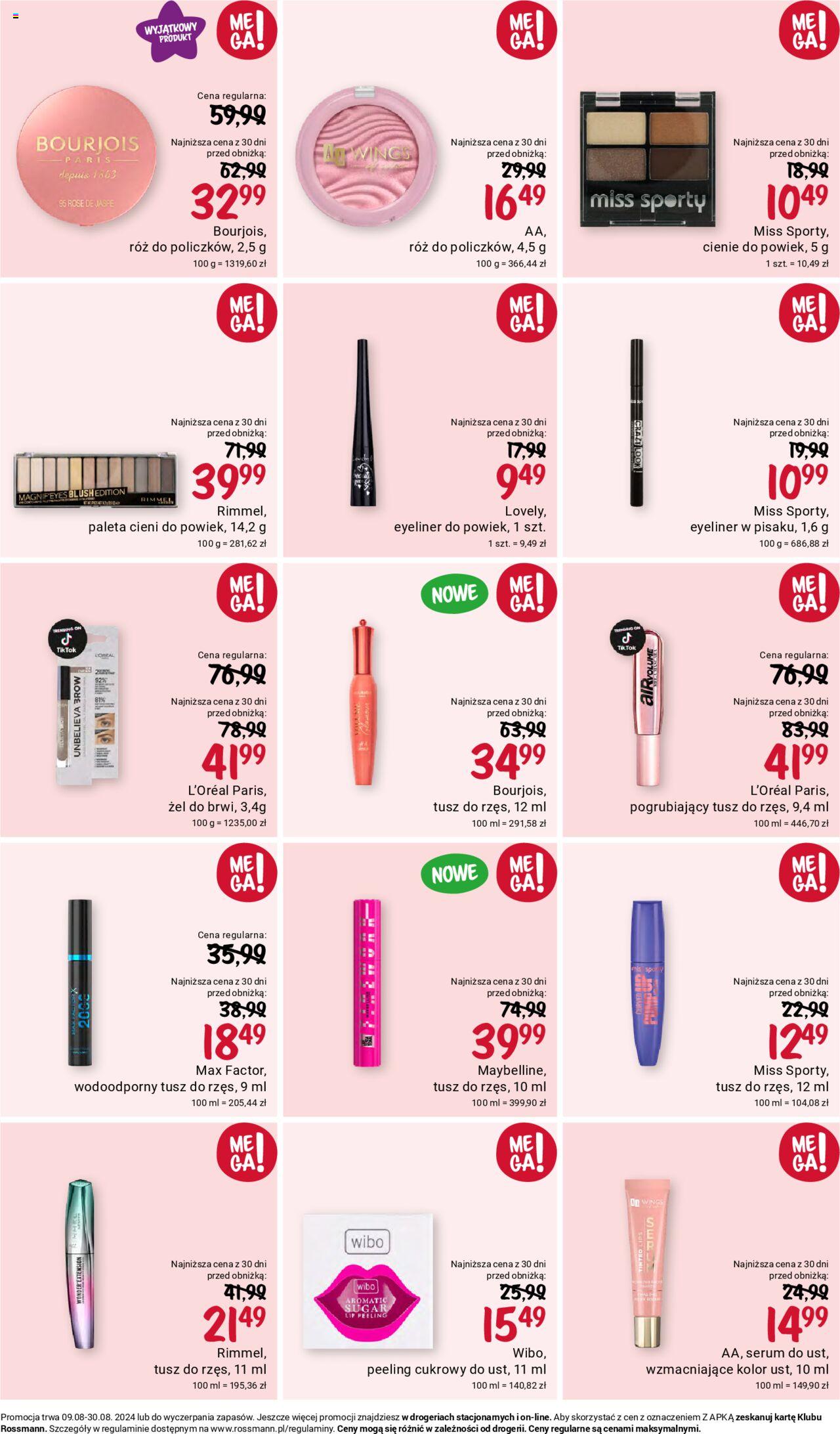 Rossmann gazetka ważna od  09.08.2024 do 30.08.2024 strona 8