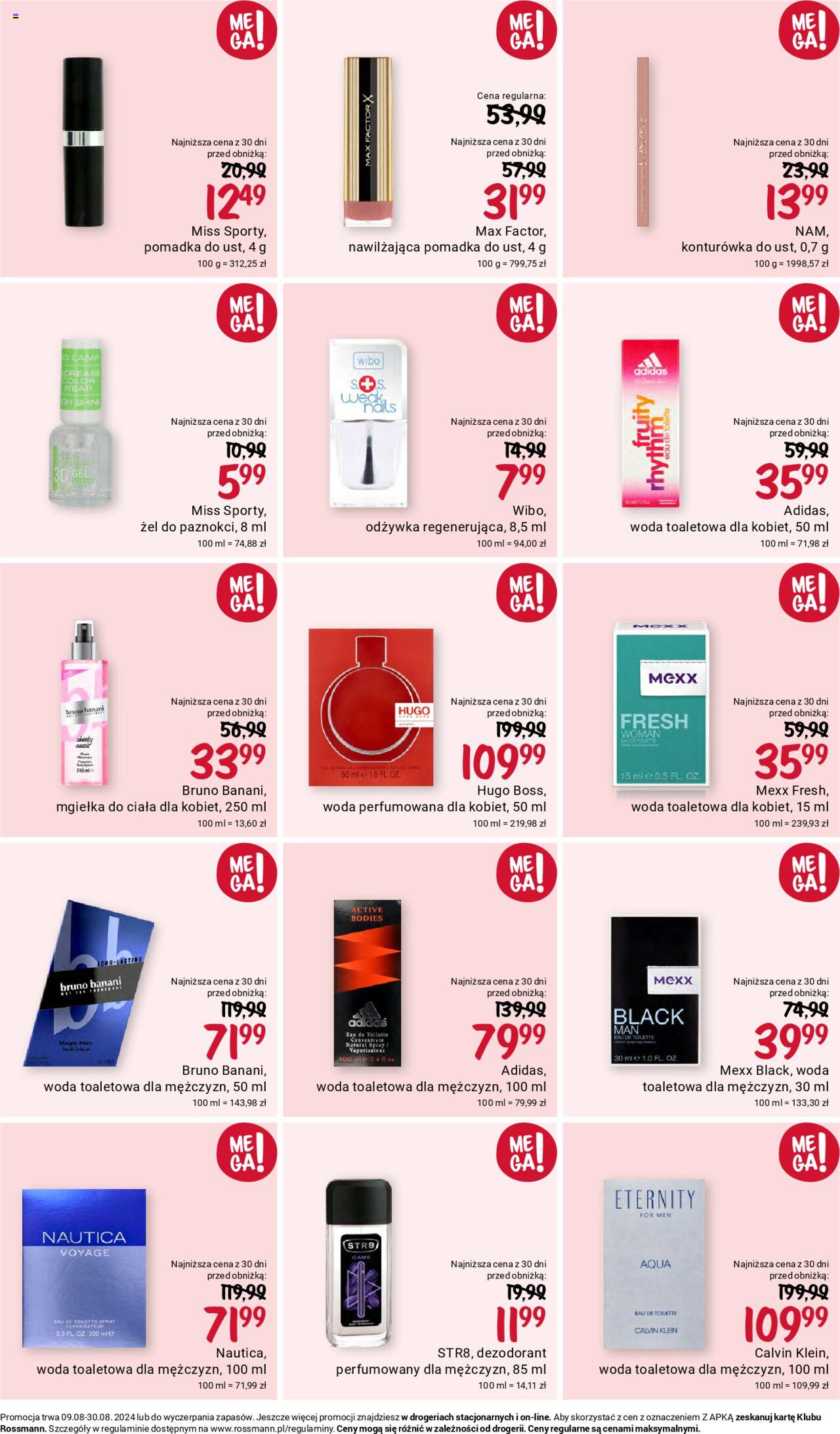 Rossmann gazetka ważna od  09.08.2024 do 30.08.2024 strona 9