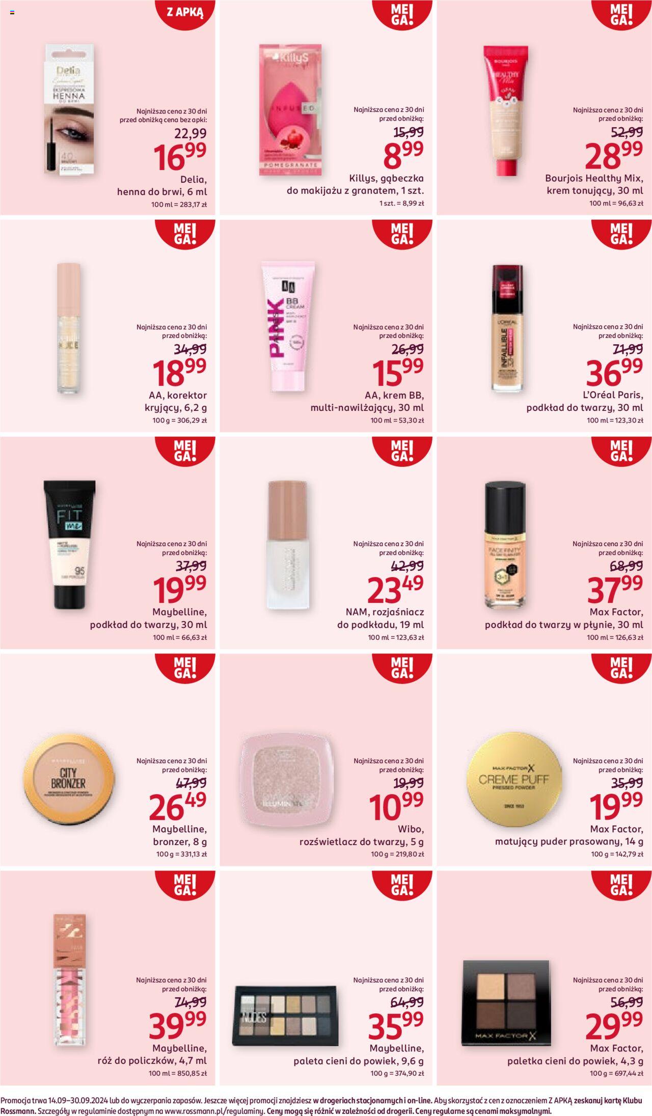 Rossmann gazetka ważna od 14.09.2024 do 30.09.2024 strona 11