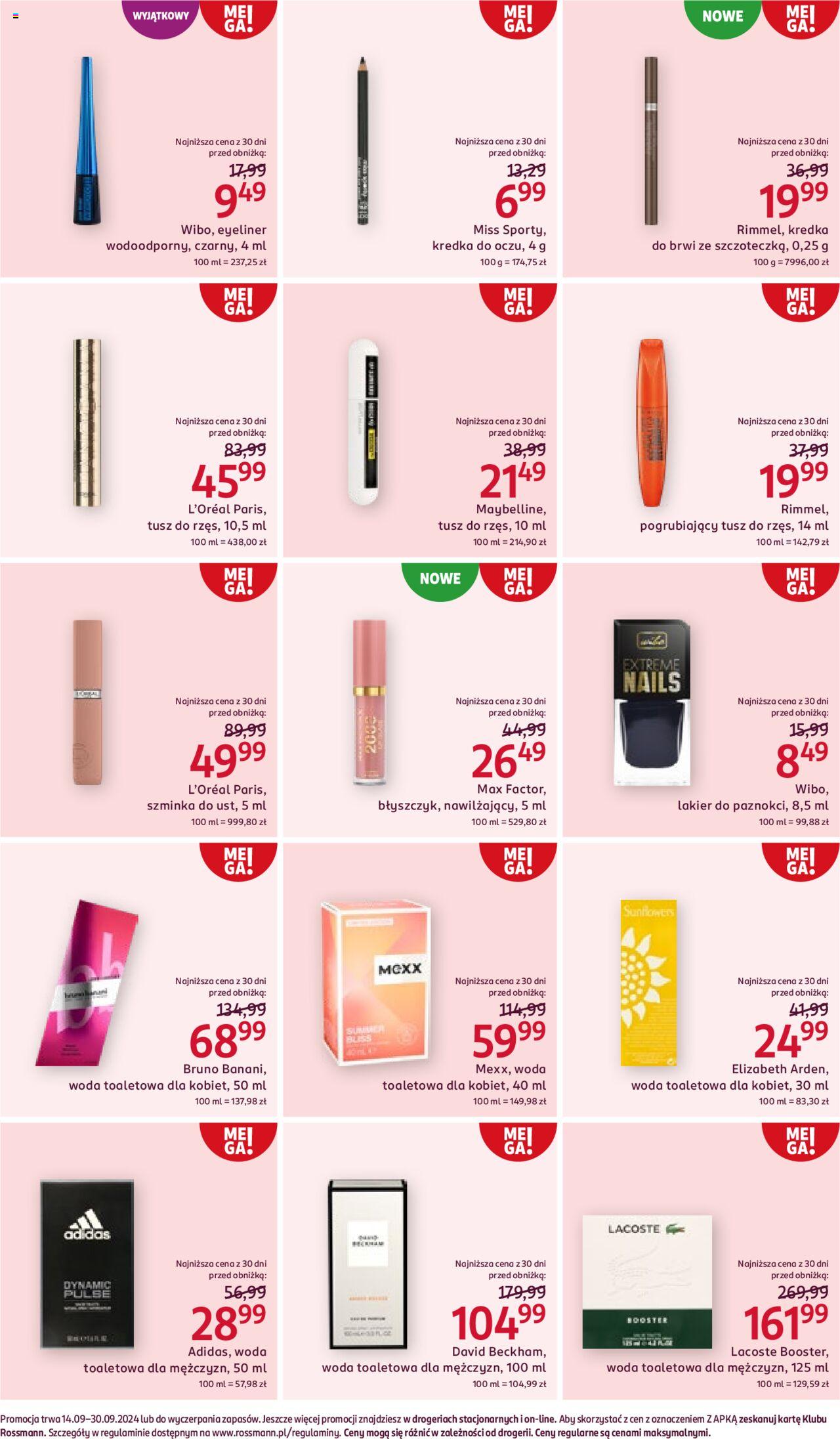 Rossmann gazetka ważna od 14.09.2024 do 30.09.2024 strona 12