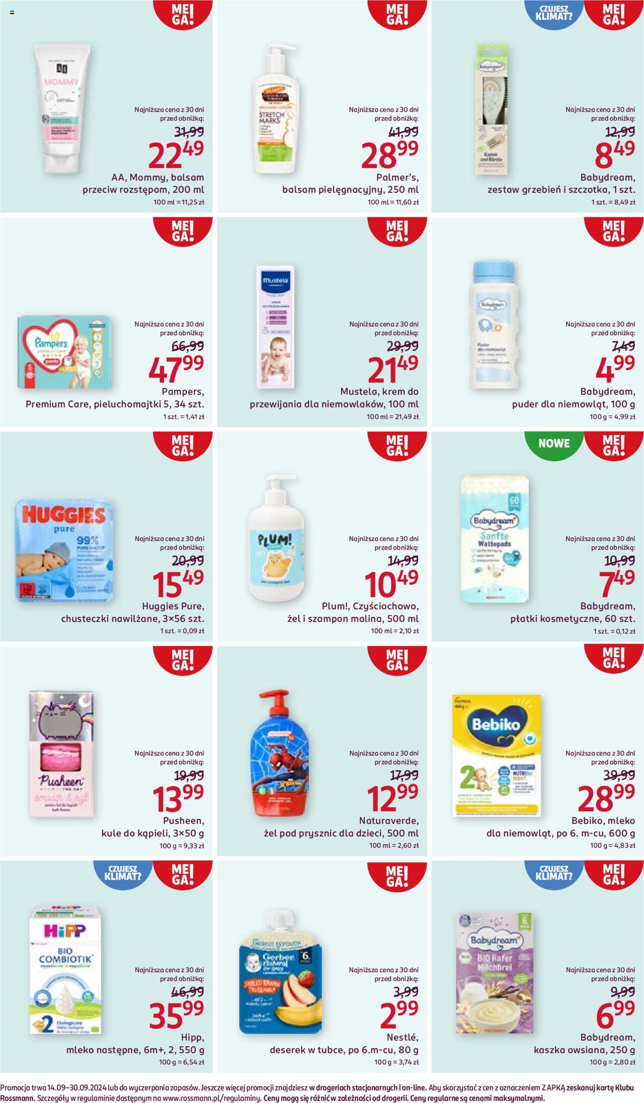 Rossmann gazetka ważna od 14.09.2024 do 30.09.2024 strona 4