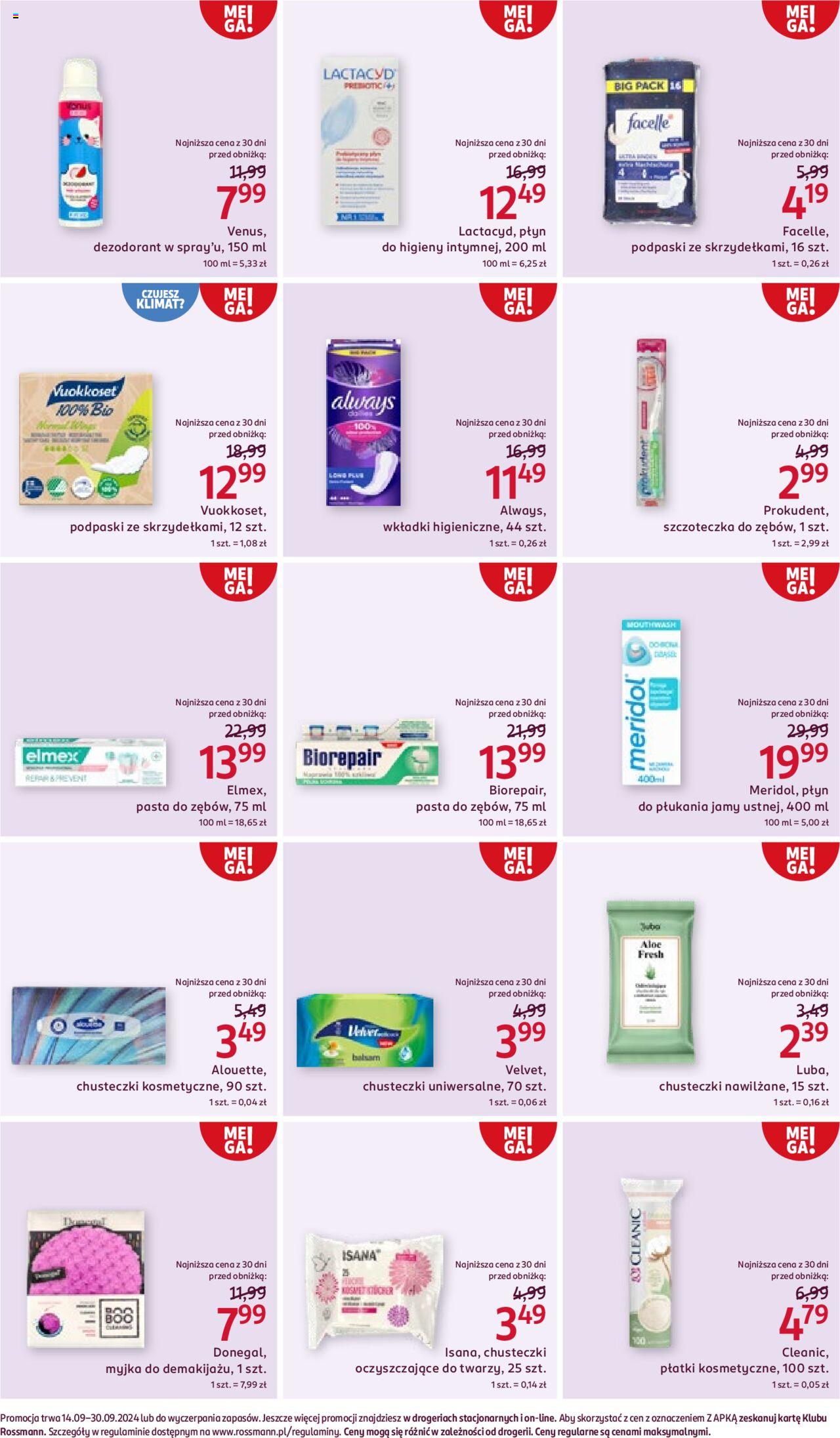 Rossmann gazetka ważna od 14.09.2024 do 30.09.2024 strona 6