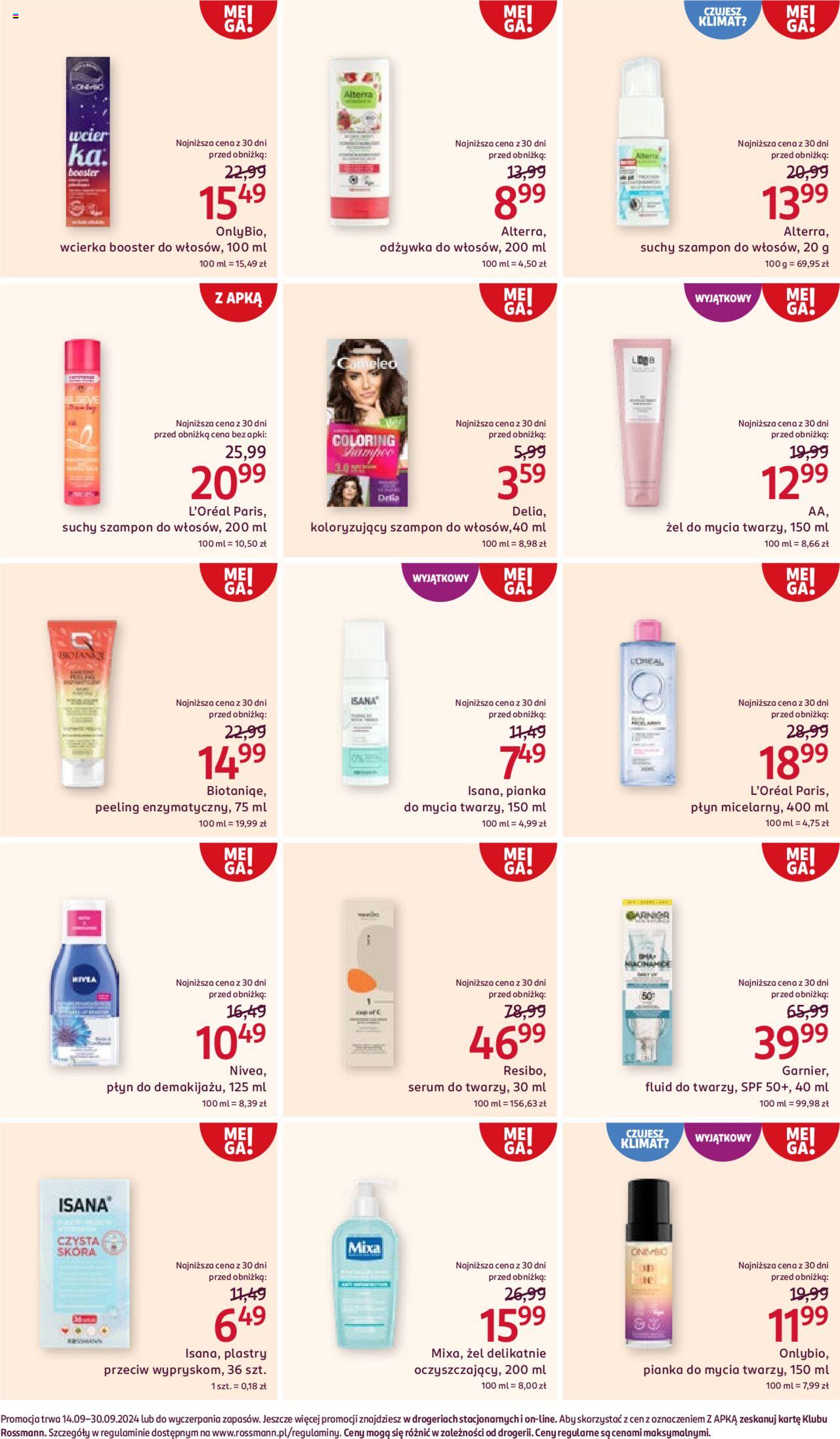 Rossmann gazetka ważna od 14.09.2024 do 30.09.2024 strona 9