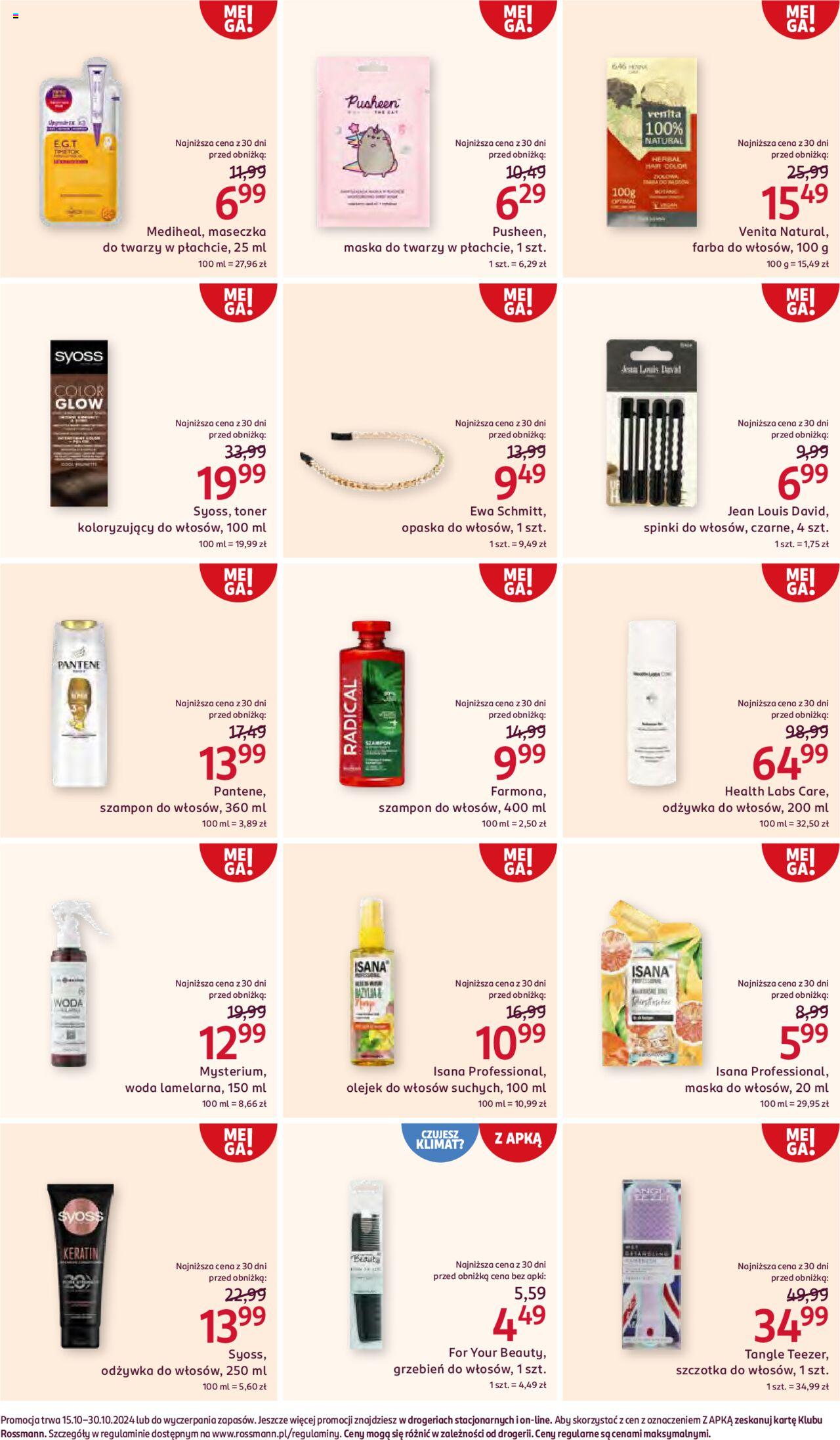 Rossmann gazetka ważna od  15.10.2024 do 30.10.2024 strona 9