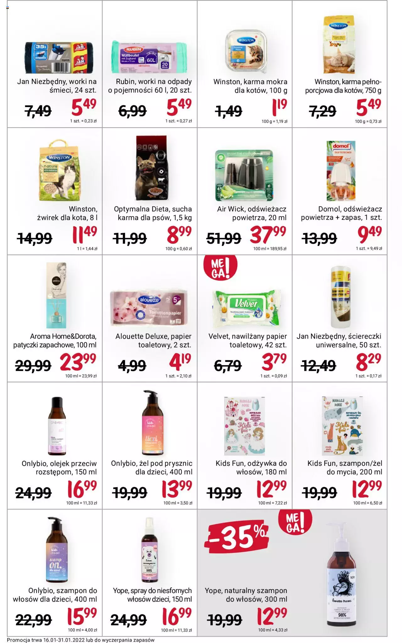 Rossmann gazetka ważna od 16.01.2022 do  31.01.2022 strona 4