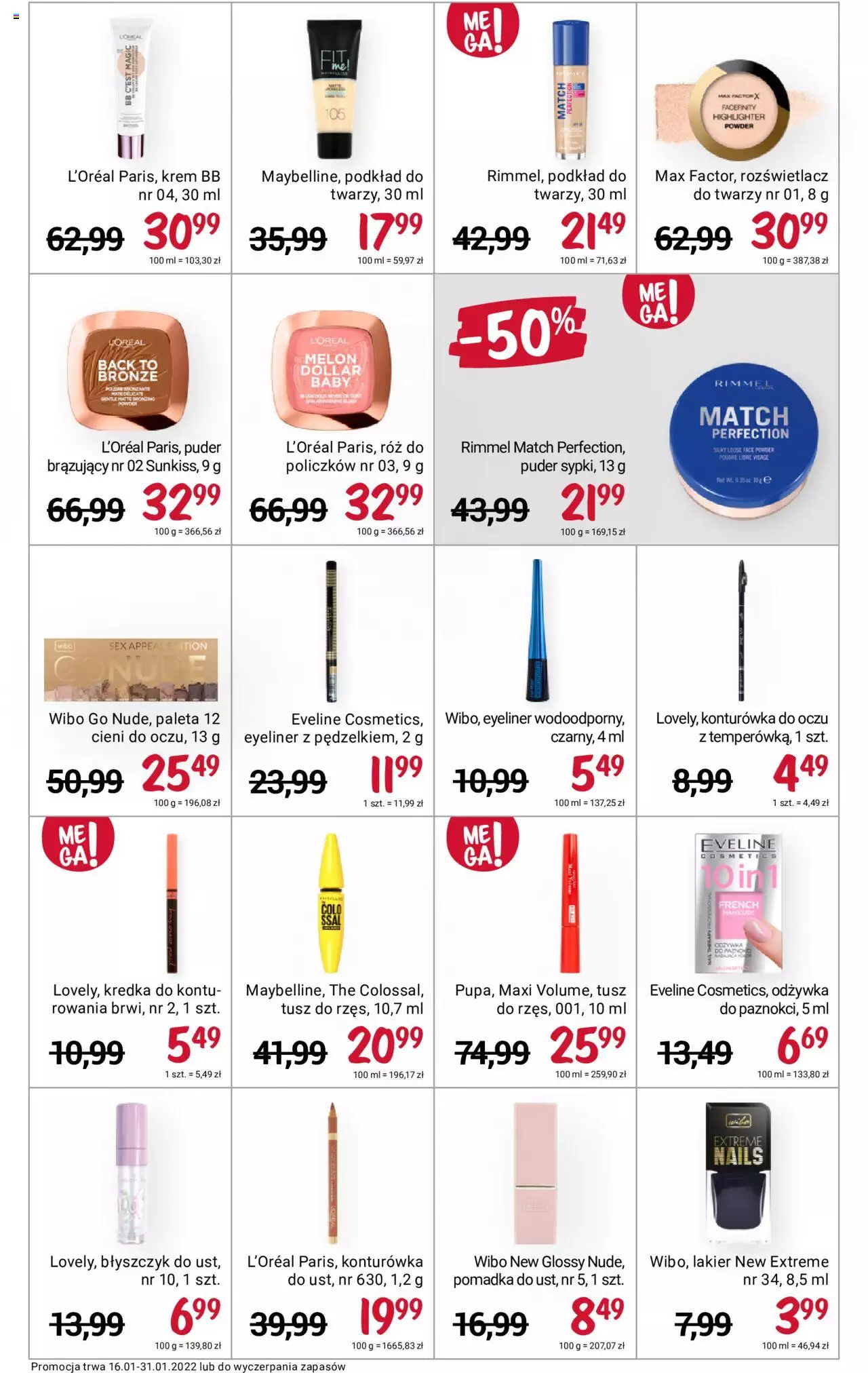 Rossmann gazetka ważna od 16.01.2022 do  31.01.2022 strona 9