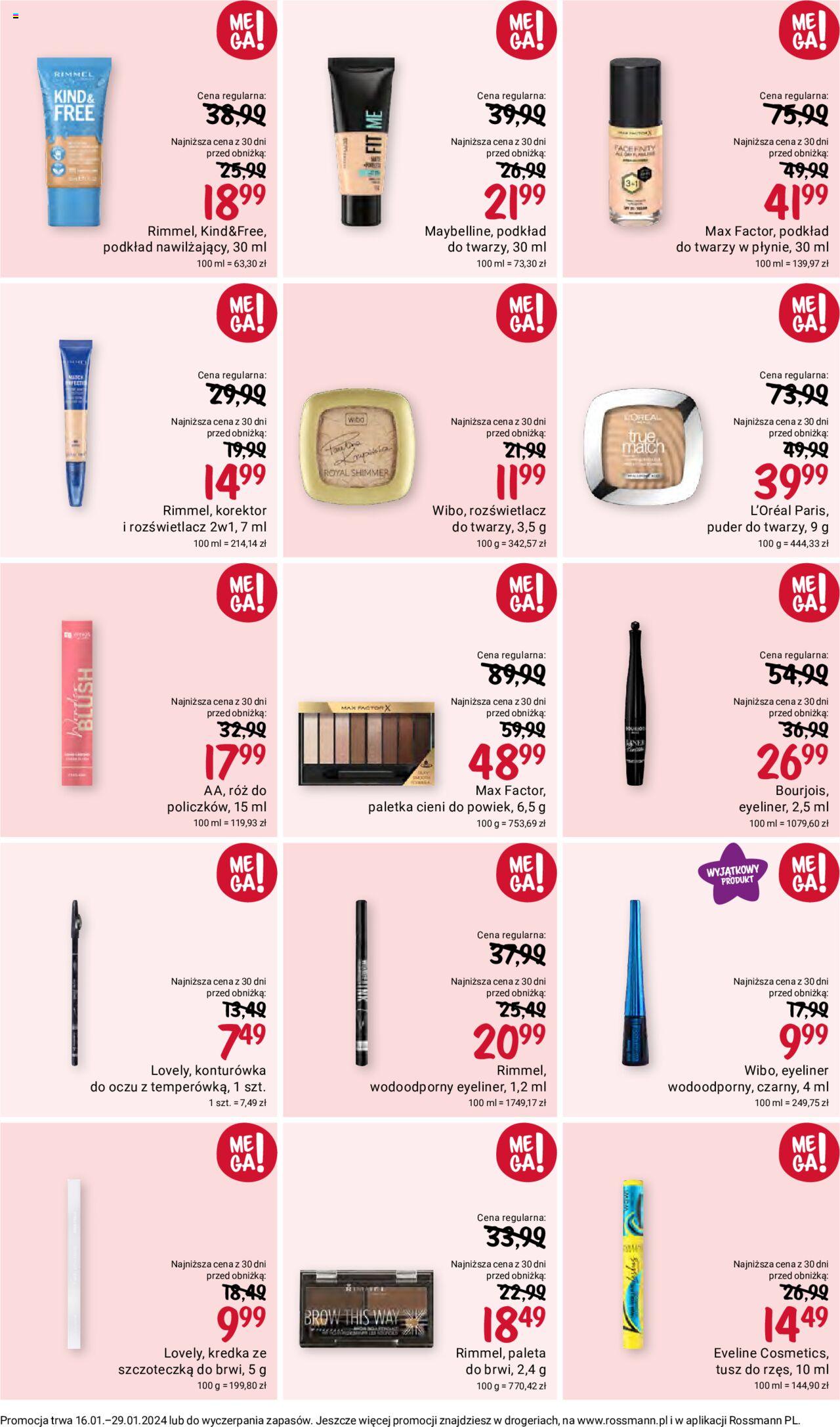 Rossmann gazetka ważna od 16.01.2024 do 29.01.2024 strona 12