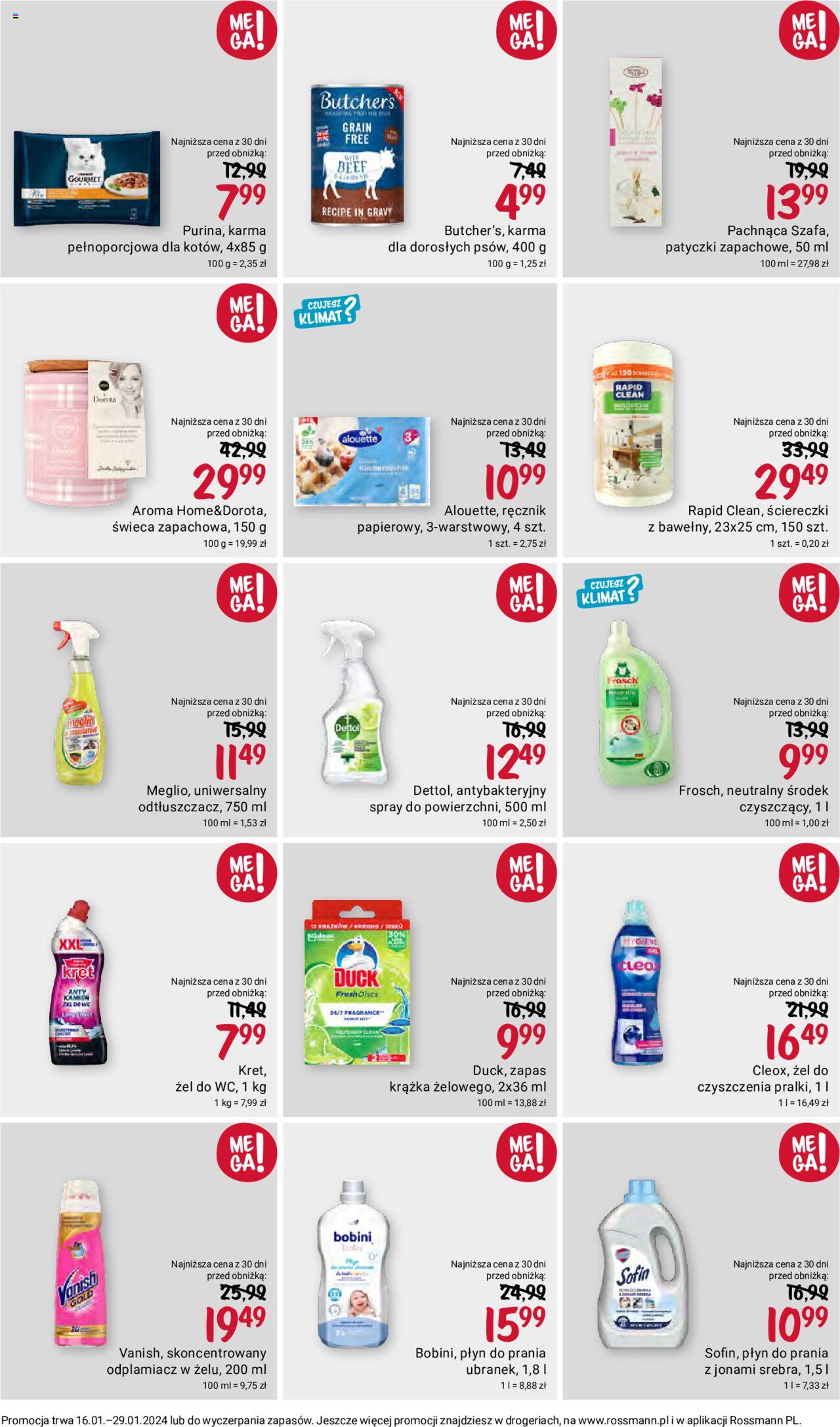Rossmann gazetka ważna od 16.01.2024 do 29.01.2024 strona 3