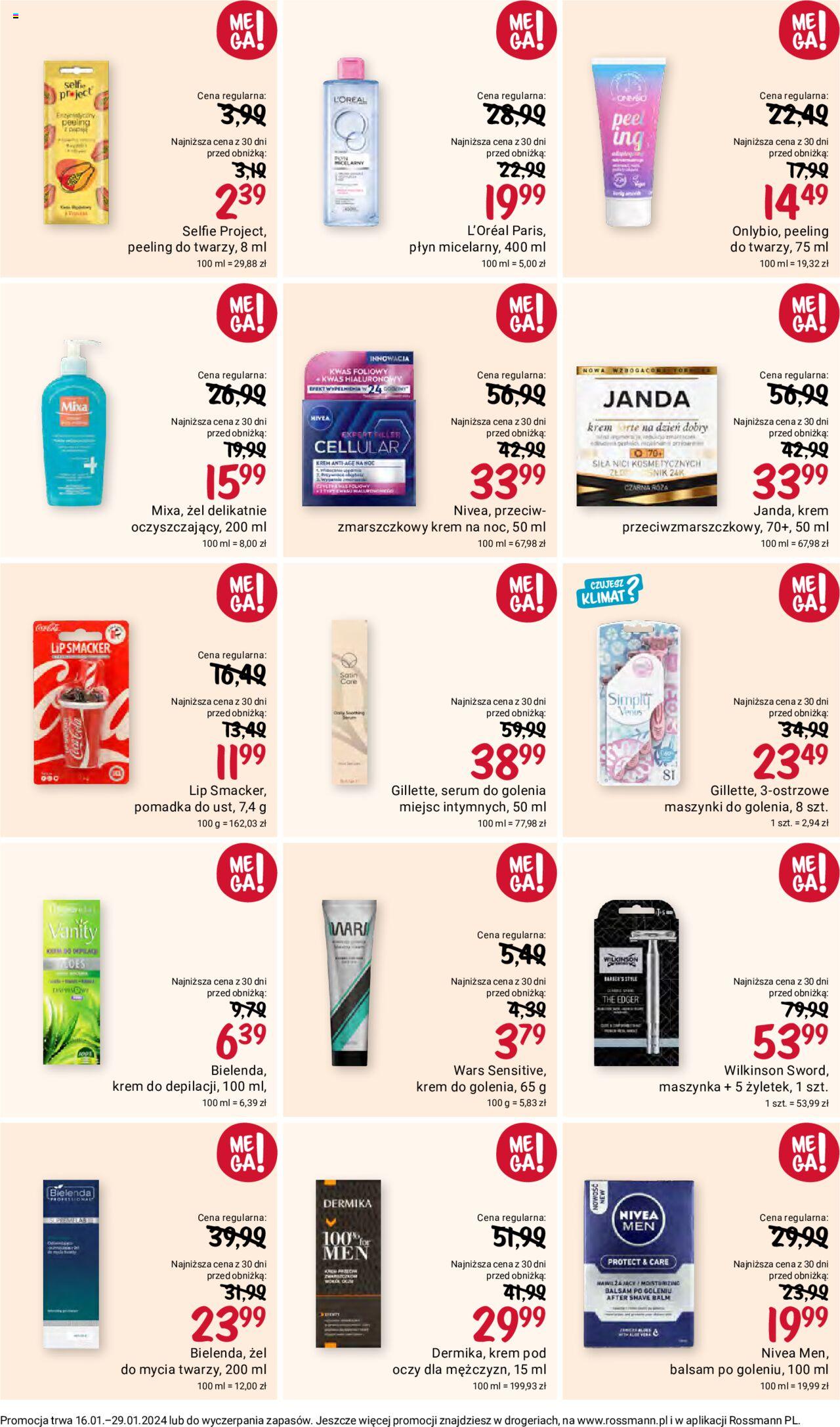 Rossmann gazetka ważna od 16.01.2024 do 29.01.2024 strona 10