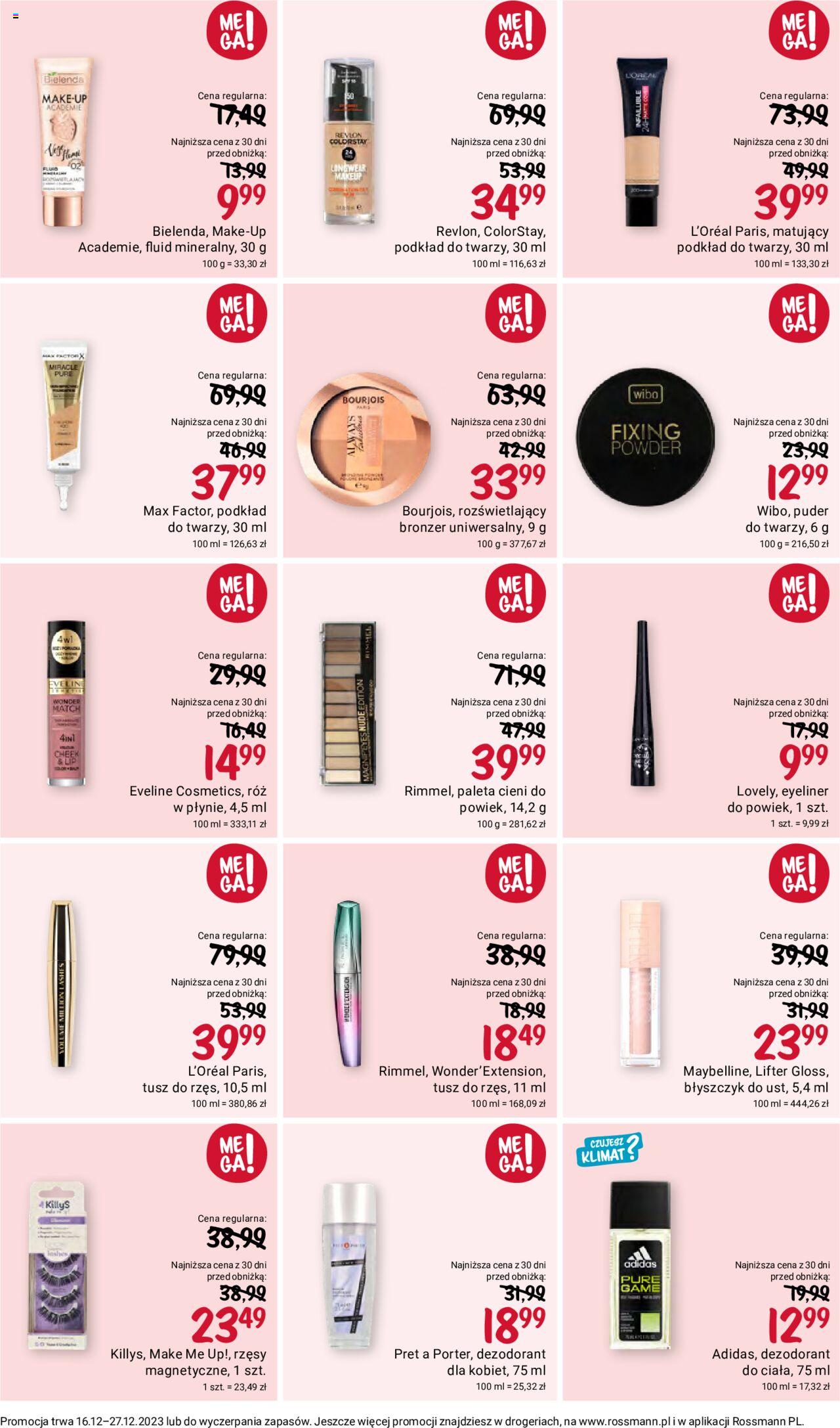 Rossmann gazetka ważna od  16.12.2023 do 27.12.2023 strona 6