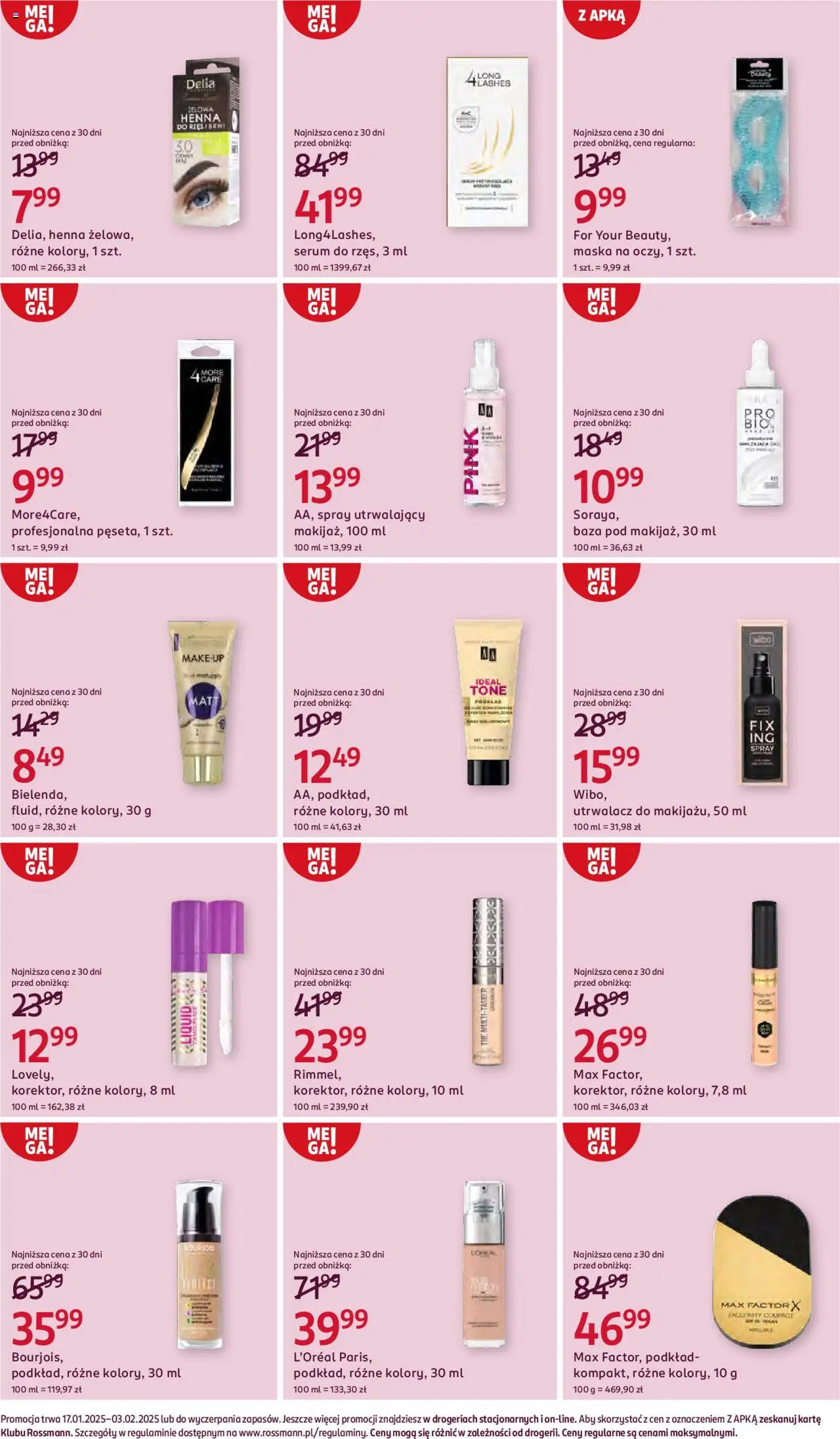 Rossmann gazetka ważna od 17.01.2025 do 03.02.2025 strona 3