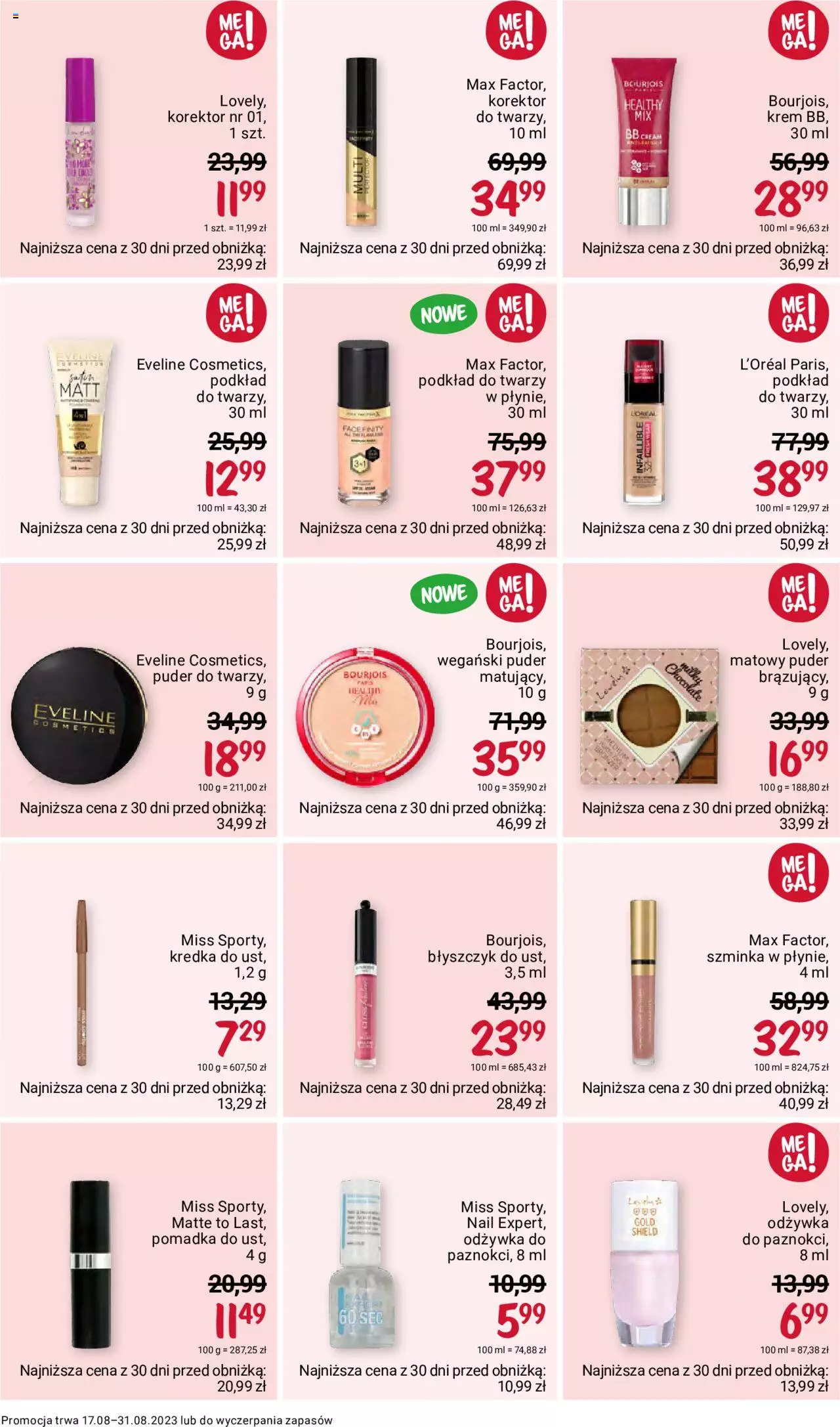 Rossmann gazetka ważna od 17.08.2023 do 31.08.2023 strona 4