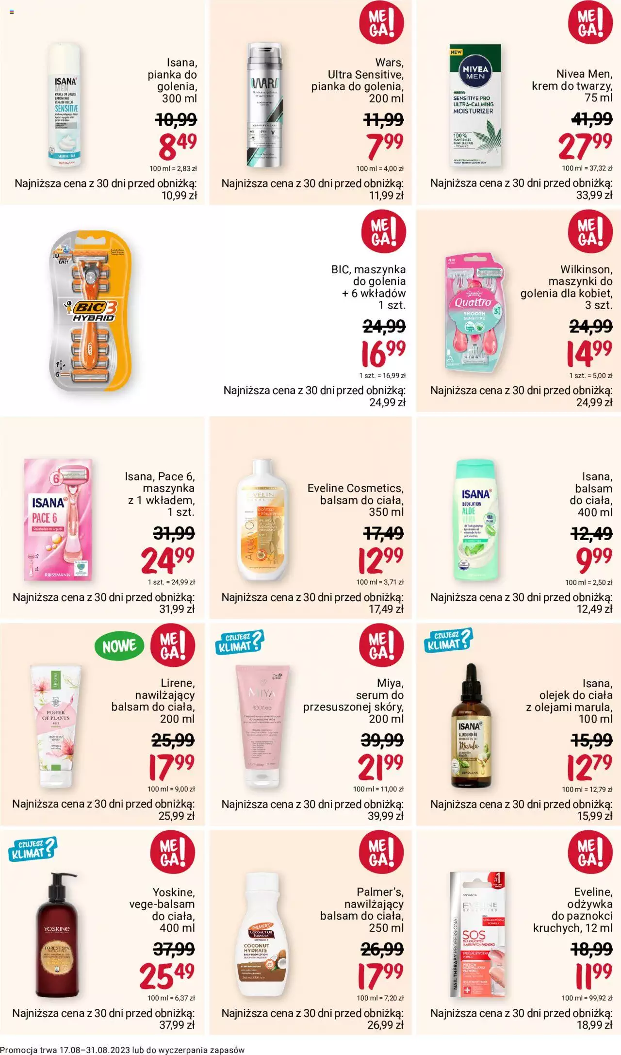Rossmann gazetka ważna od 17.08.2023 do 31.08.2023 strona 7