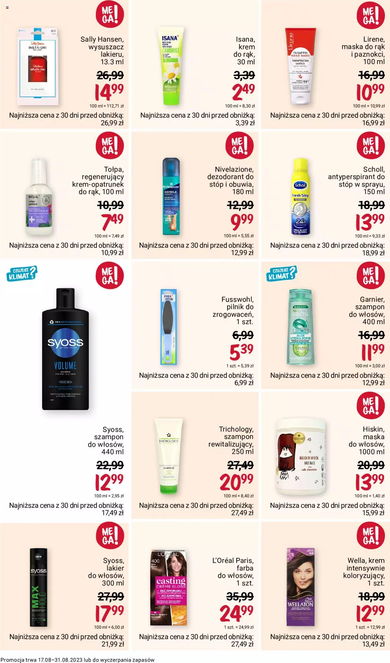 Rossmann gazetka ważna od 17.08.2023 do 31.08.2023 strona 8