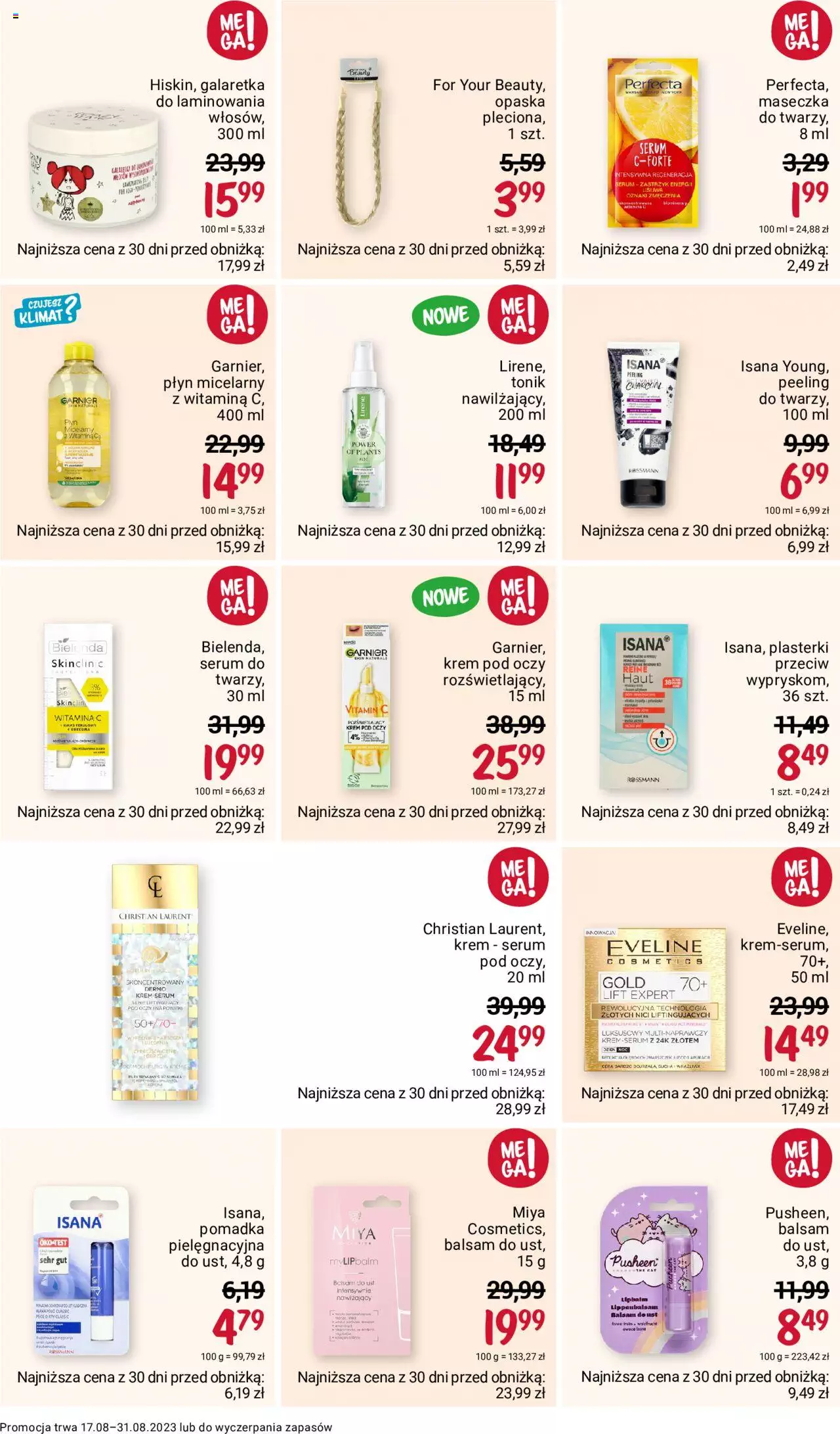 Rossmann gazetka ważna od 17.08.2023 do 31.08.2023 strona 9
