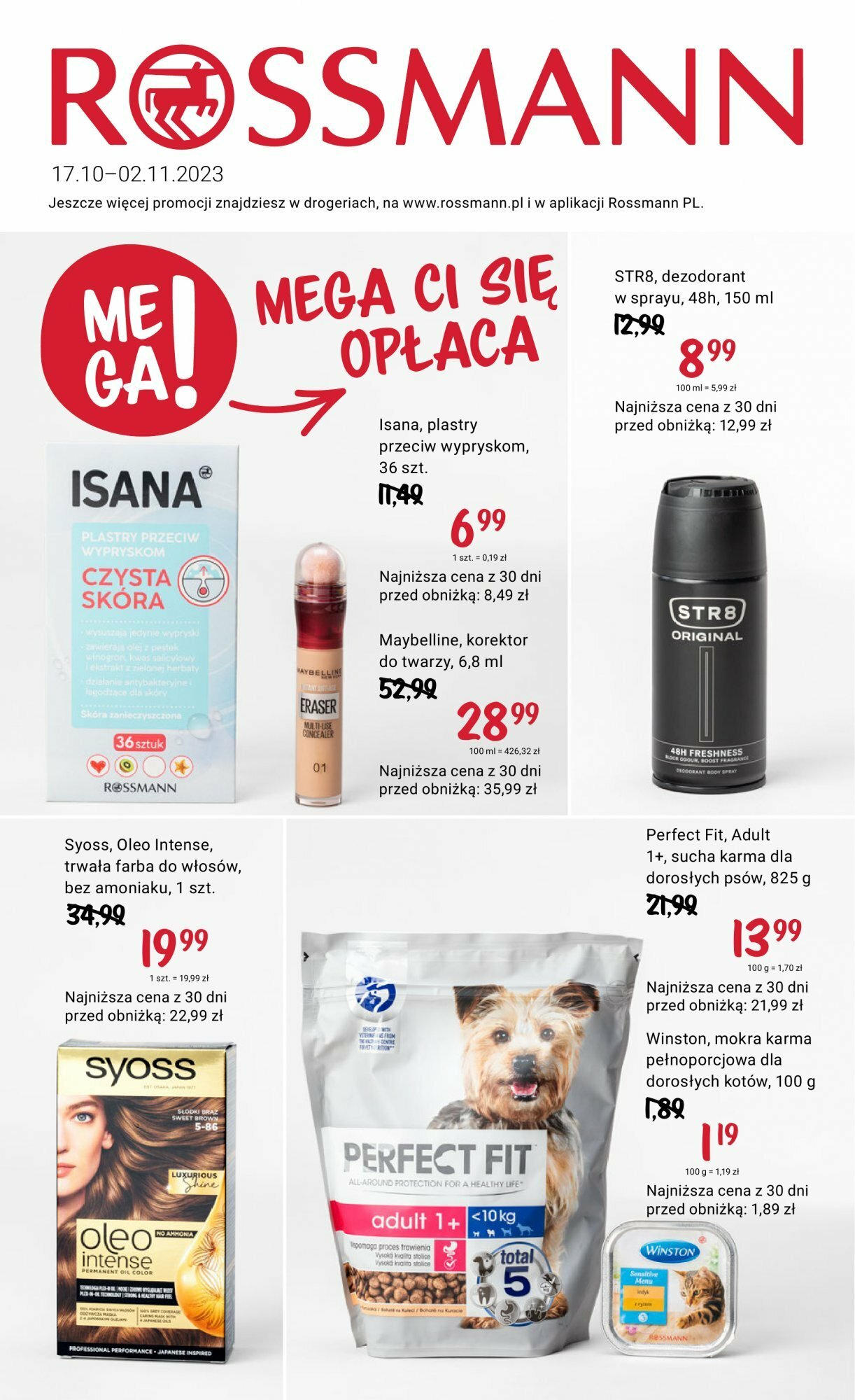 Rossmann gazetka ważna od 17.10.2023 do 02.11.2023 strona 1